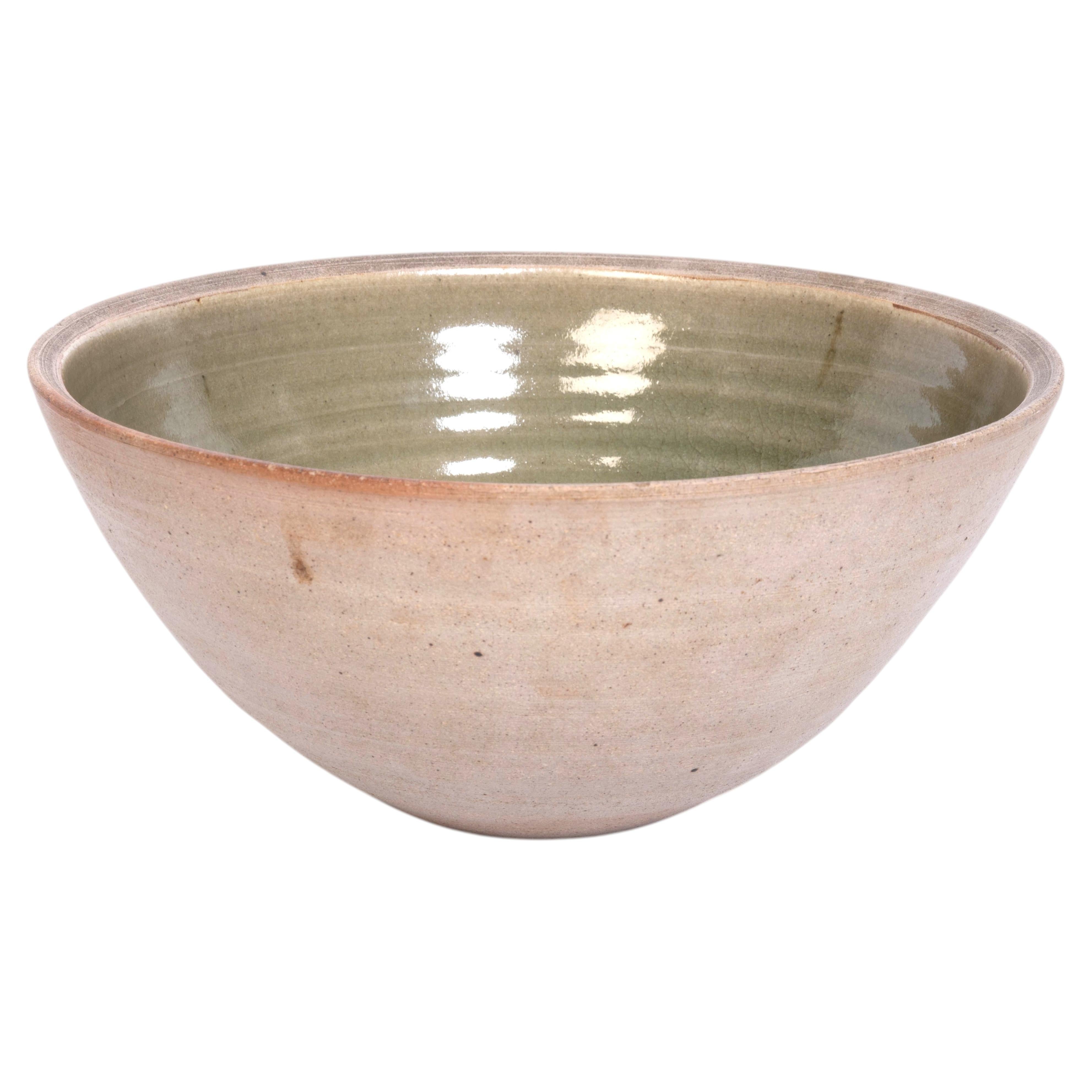 Bol en grès de Bernard Leach du milieu du siècle, Leach Pottery, St Ives, Angleterre 1954 en vente