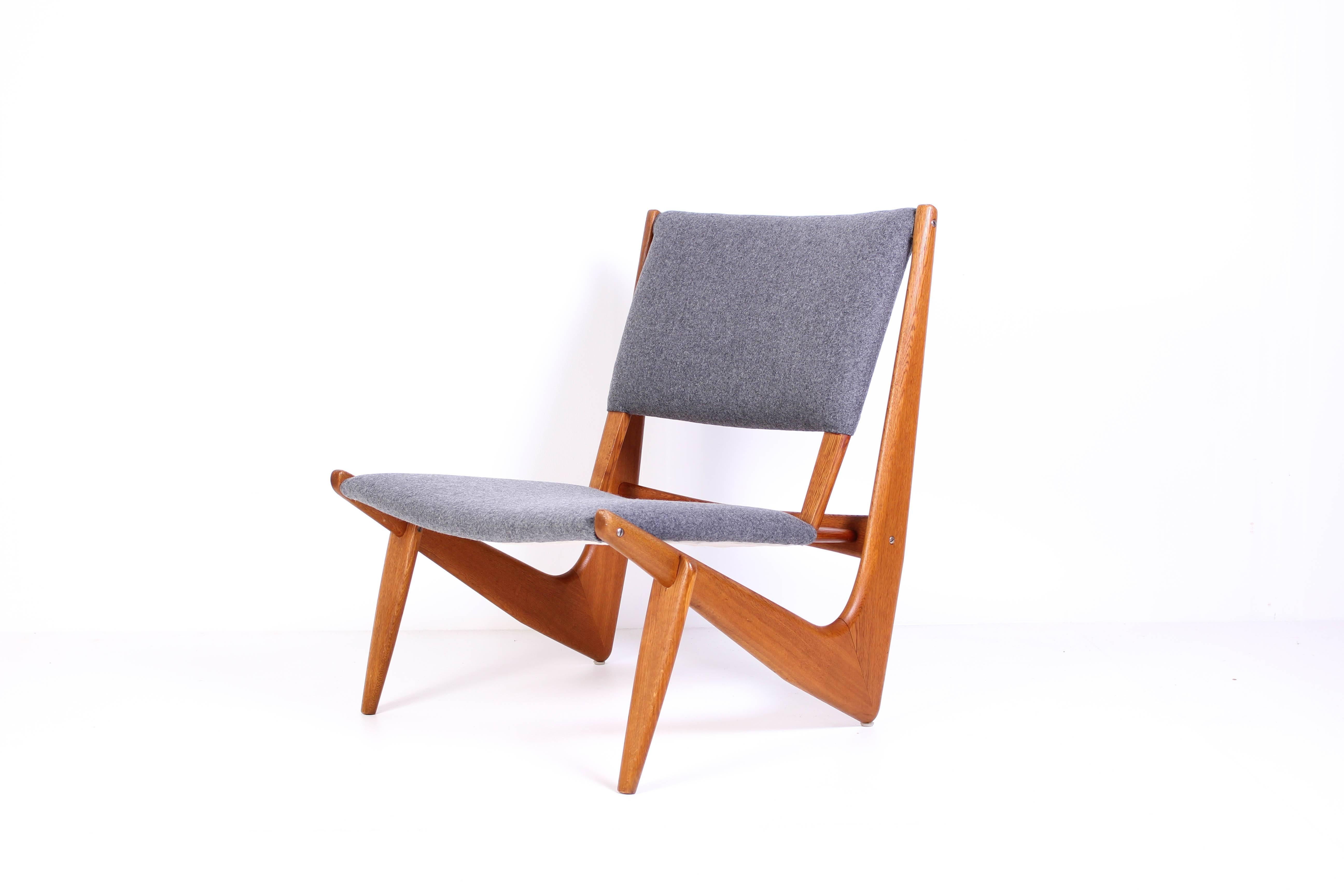 Mid-Century Bertil V. Behrman Easy Chair Model 233 for AB Engens Fabriker For Sale 1