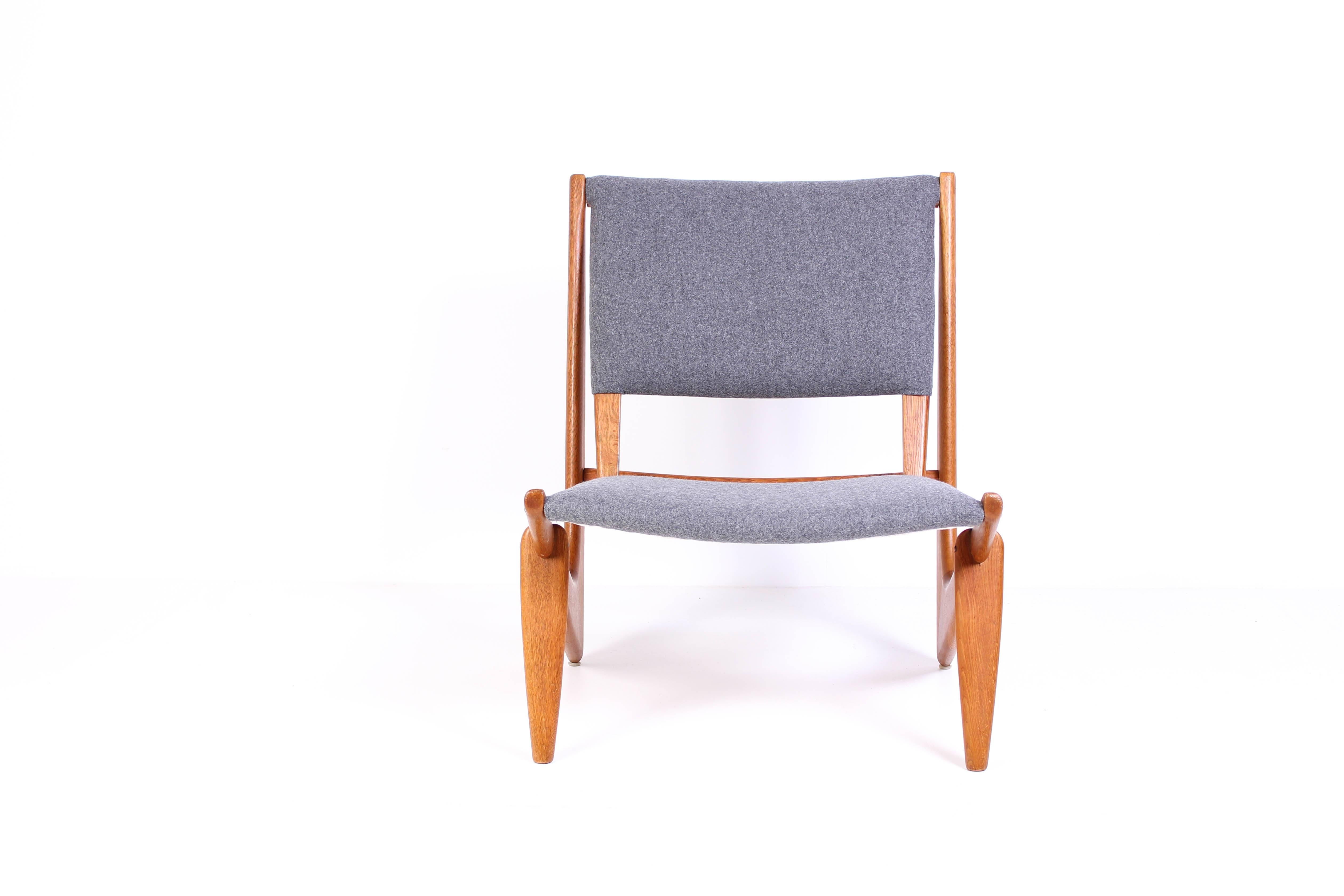 Easy Chair Modell 233 von AB Engens Fabriker, Bertil V. Behrman, Mitte des Jahrhunderts im Angebot 6