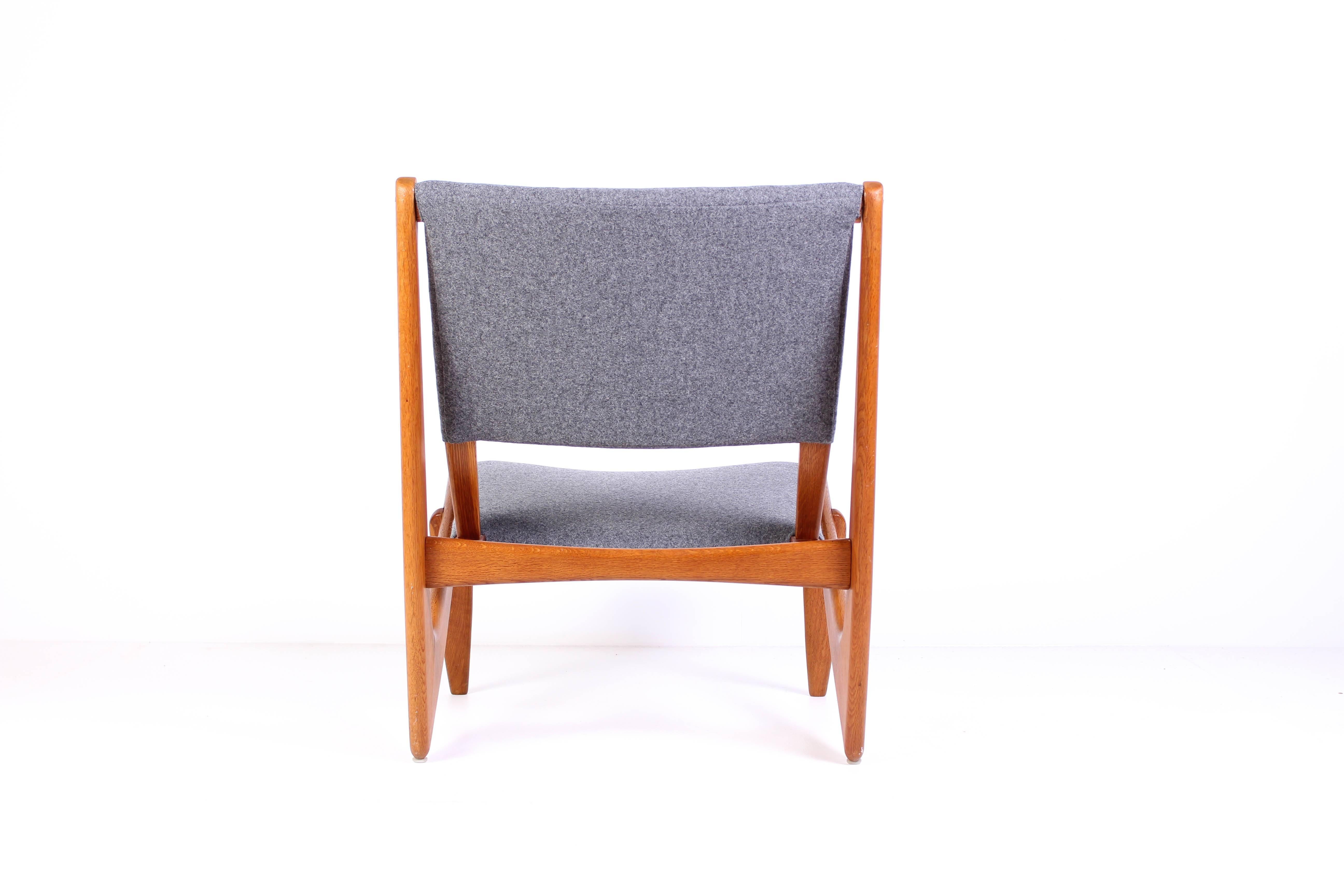 Scandinavian Modern Mid-Century Bertil V. Behrman Easy Chair Model 233 for AB Engens Fabriker For Sale