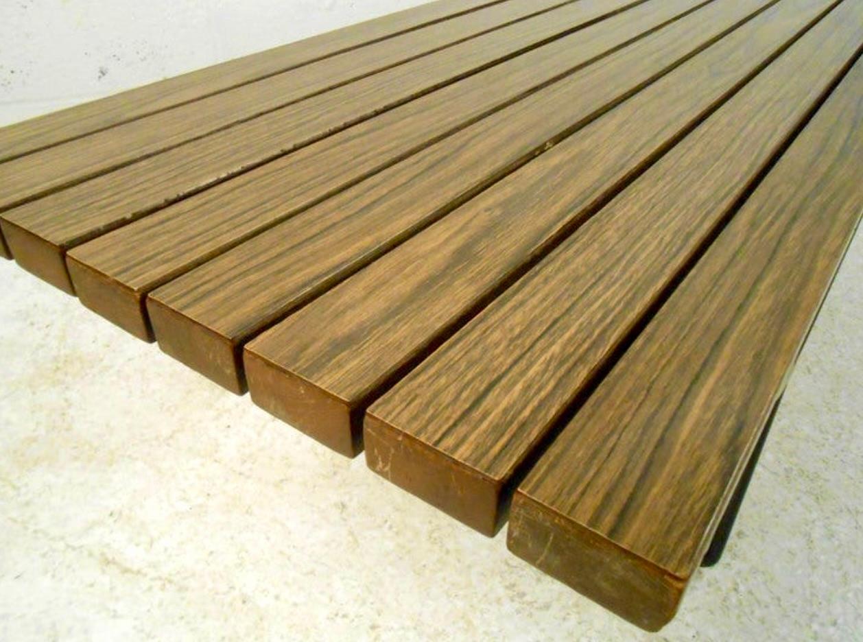 Banco de listones Bertoia de mediados de siglo by Knoll Moderno de mediados de siglo en venta