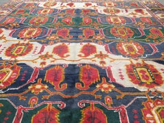Mid-Century Beshir Rug, Central Asia