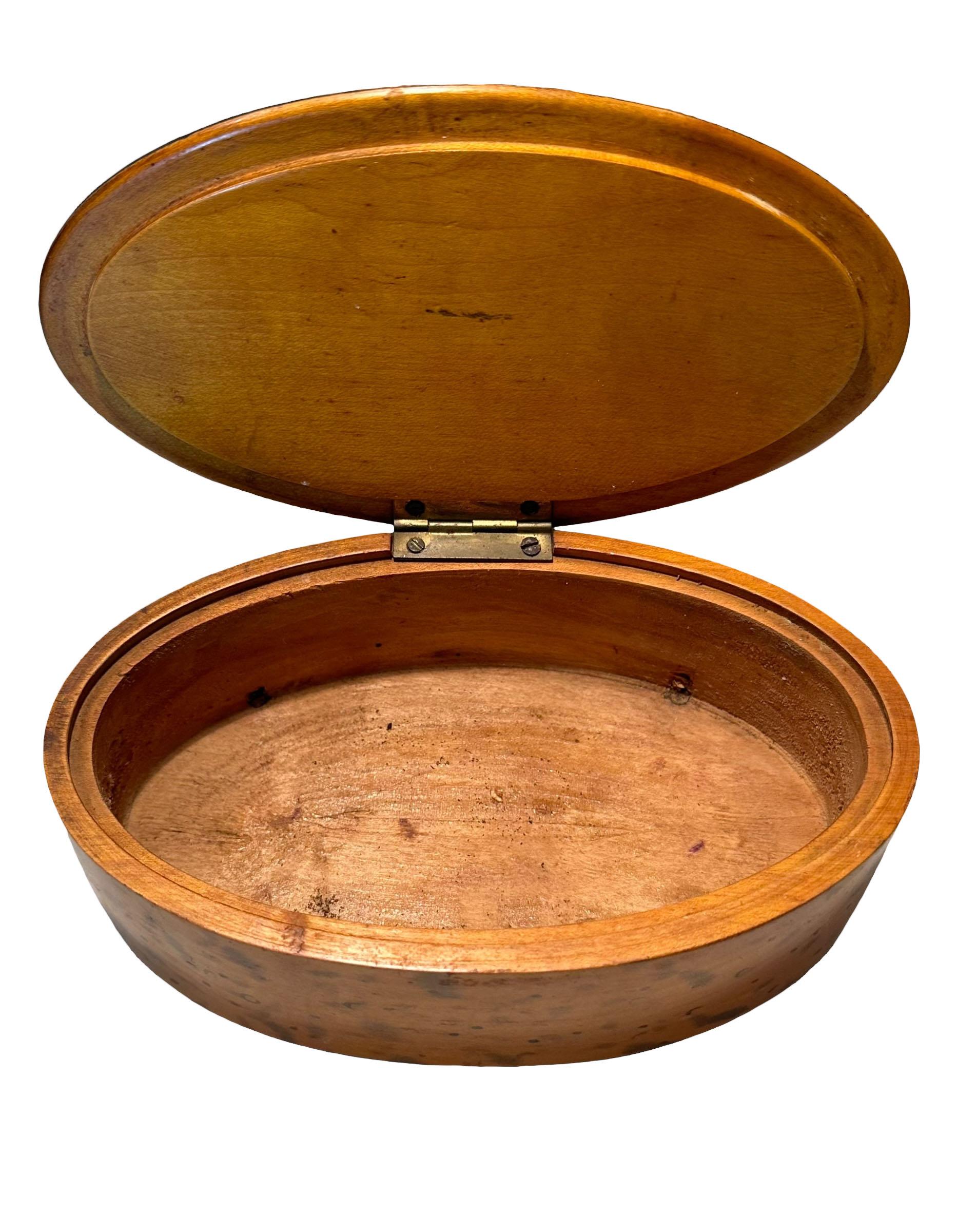 Mid Century Biedermeier Style Box In Good Condition In Tampa, FL