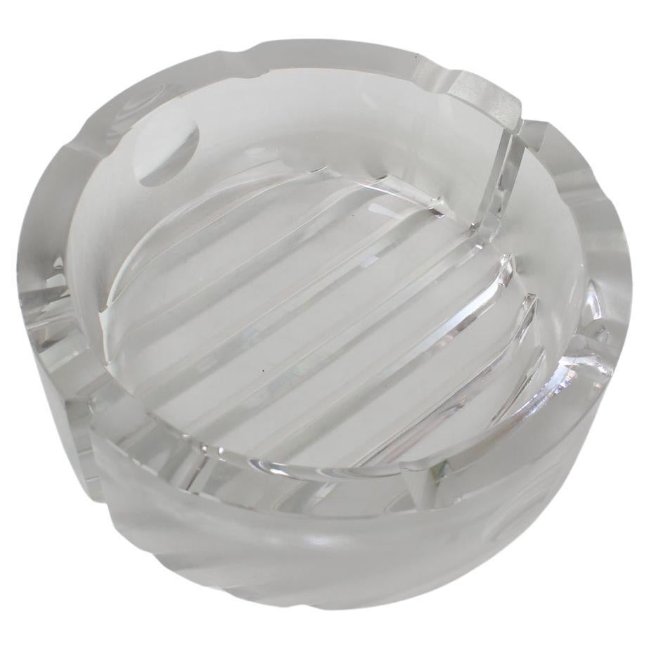 Mid-Century Big Ashtray by Bohemia Glass, 1970's For Sale