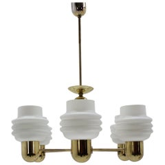 Midcentury Big Chandelier by Kamenický Šenov, 1960s