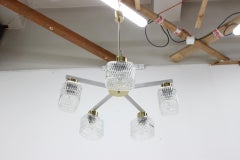 Midcentury Big Chandelier/ Kamenicky Senov, 1970s