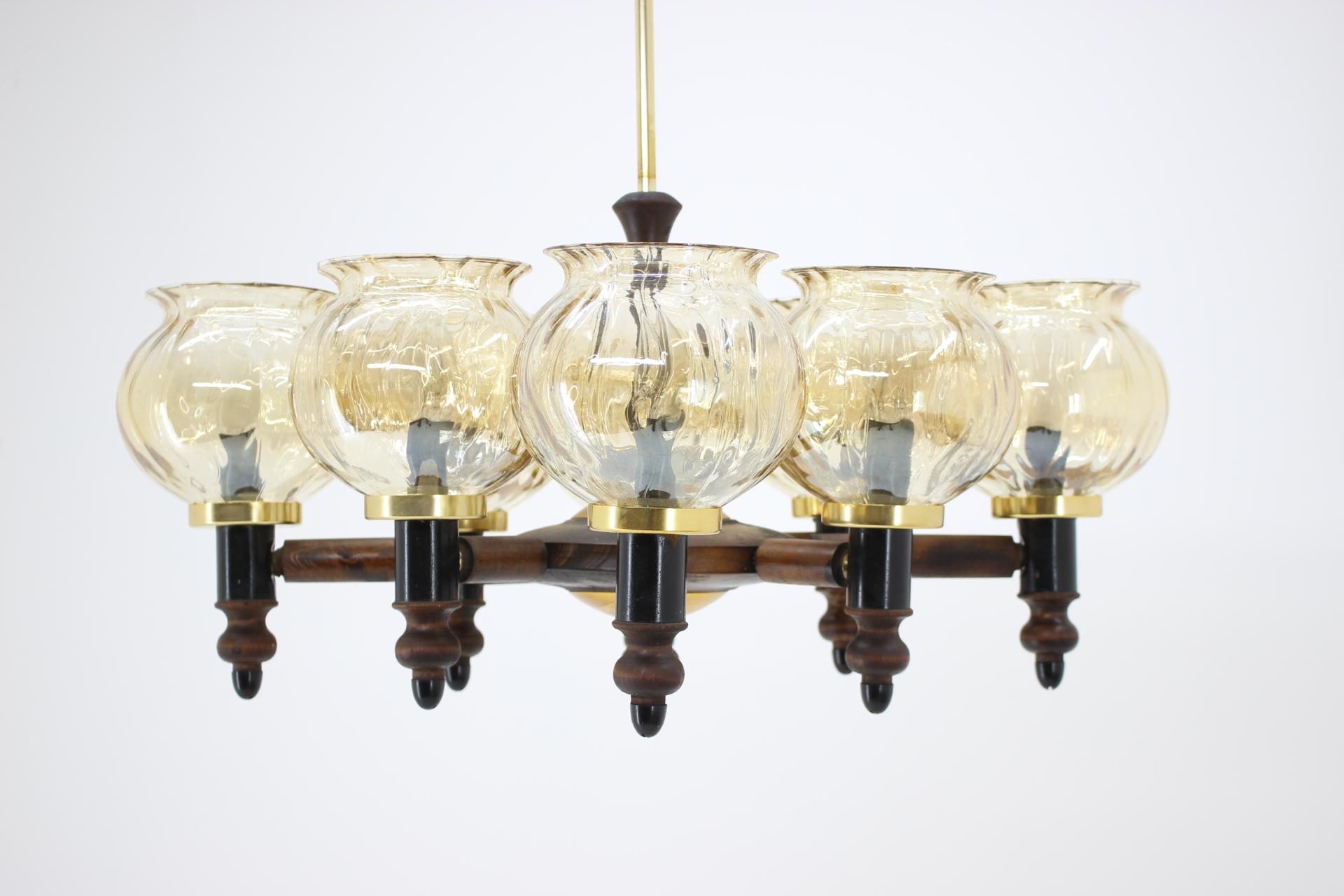 Mid-Century moderno Grande lampadario del Medioevo, anni '60 in vendita