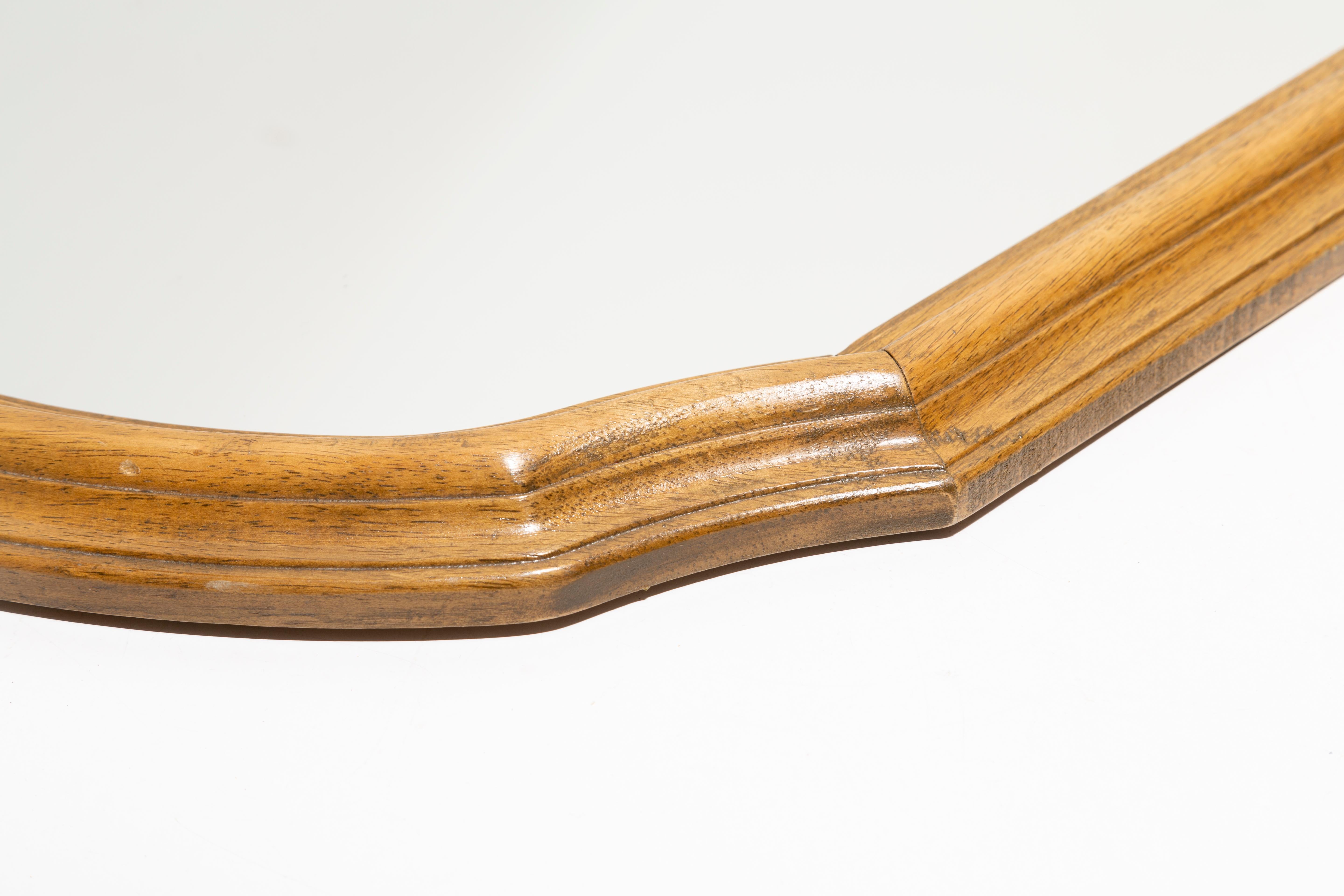 Italiano Specchio decorativo in legno originale con patina di vetro, Italia, anni '60 in vendita