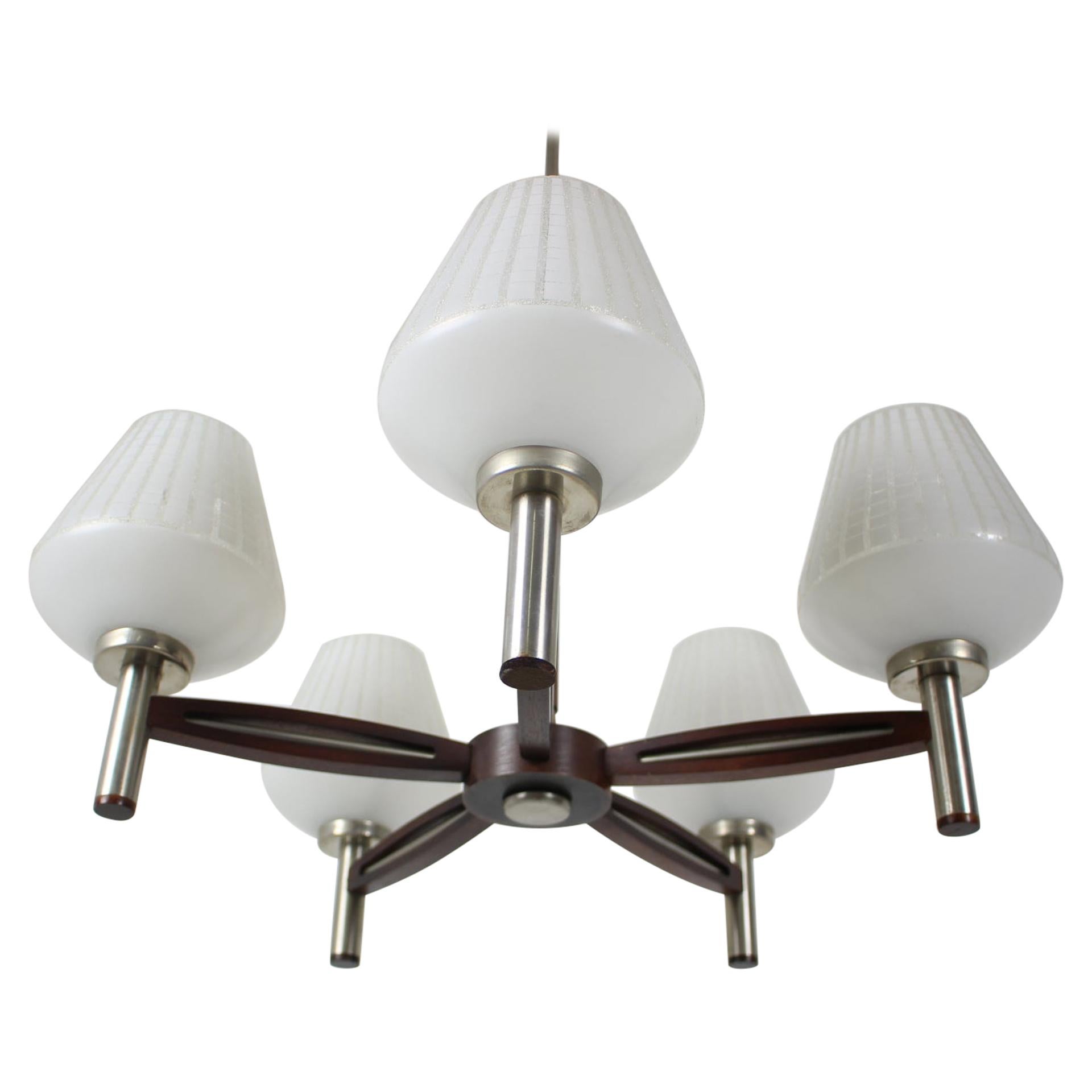 Midcentury Big German Chandelier, 1970s