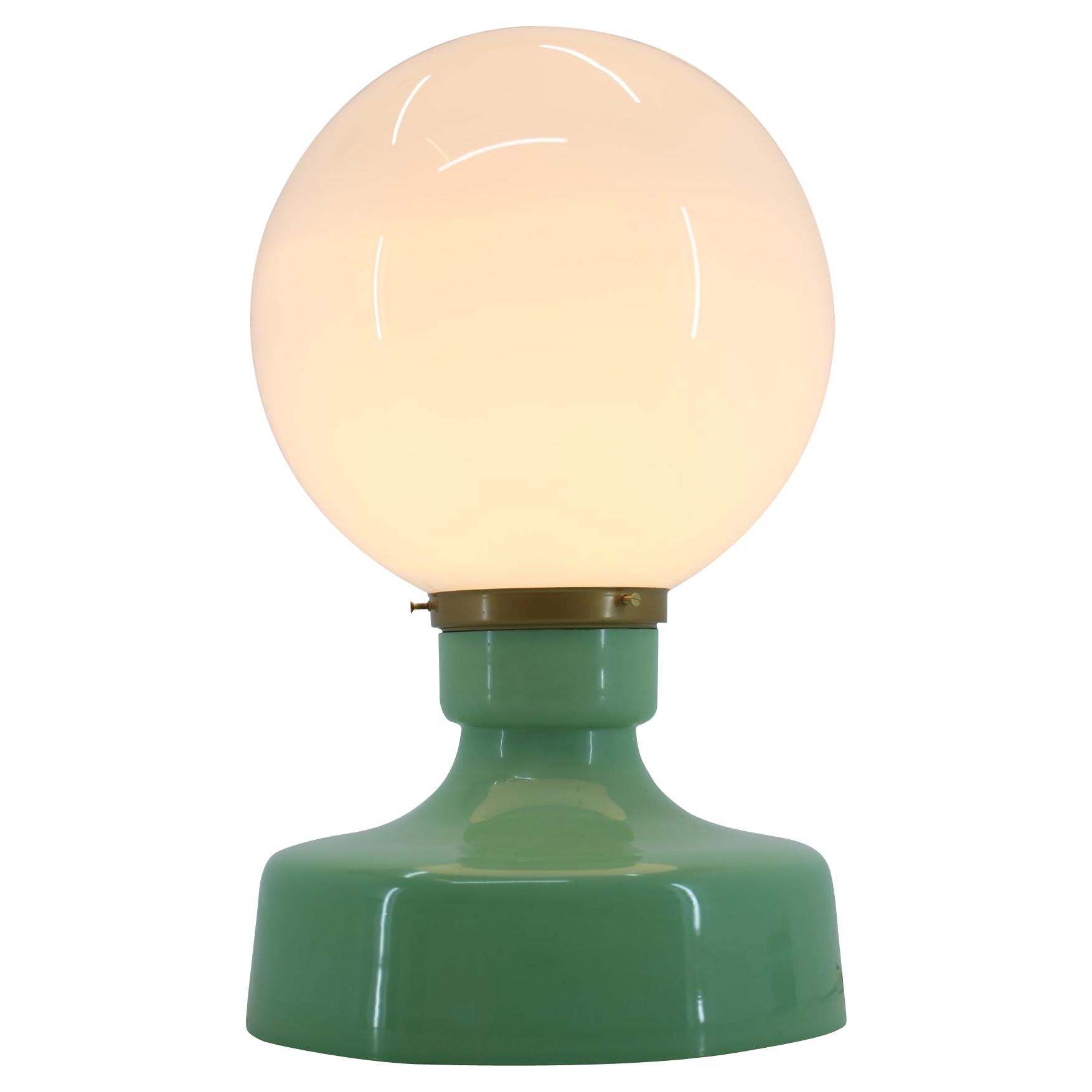 HUGE XXL DESIGN Glas-Stehlampe, Tschechoslowakei/1960er Jahre