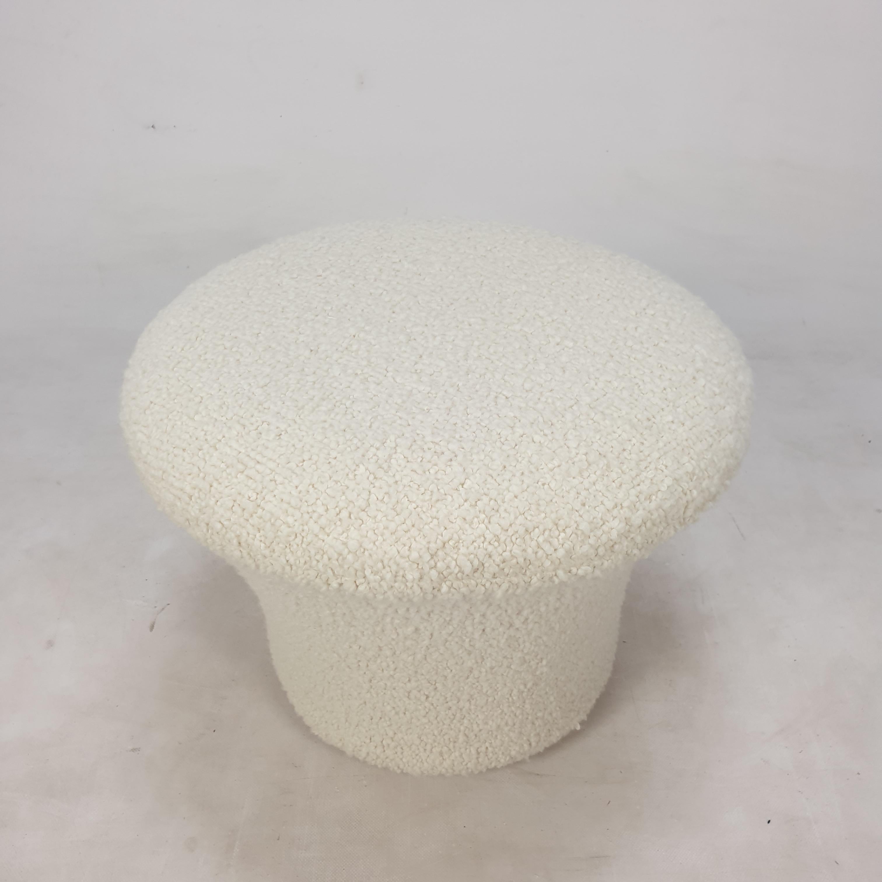 Fauteuil champignon et pouf « Big » du milieu du siècle dernier de Pierre Paulin pour Artifort, 1960 en vente 7