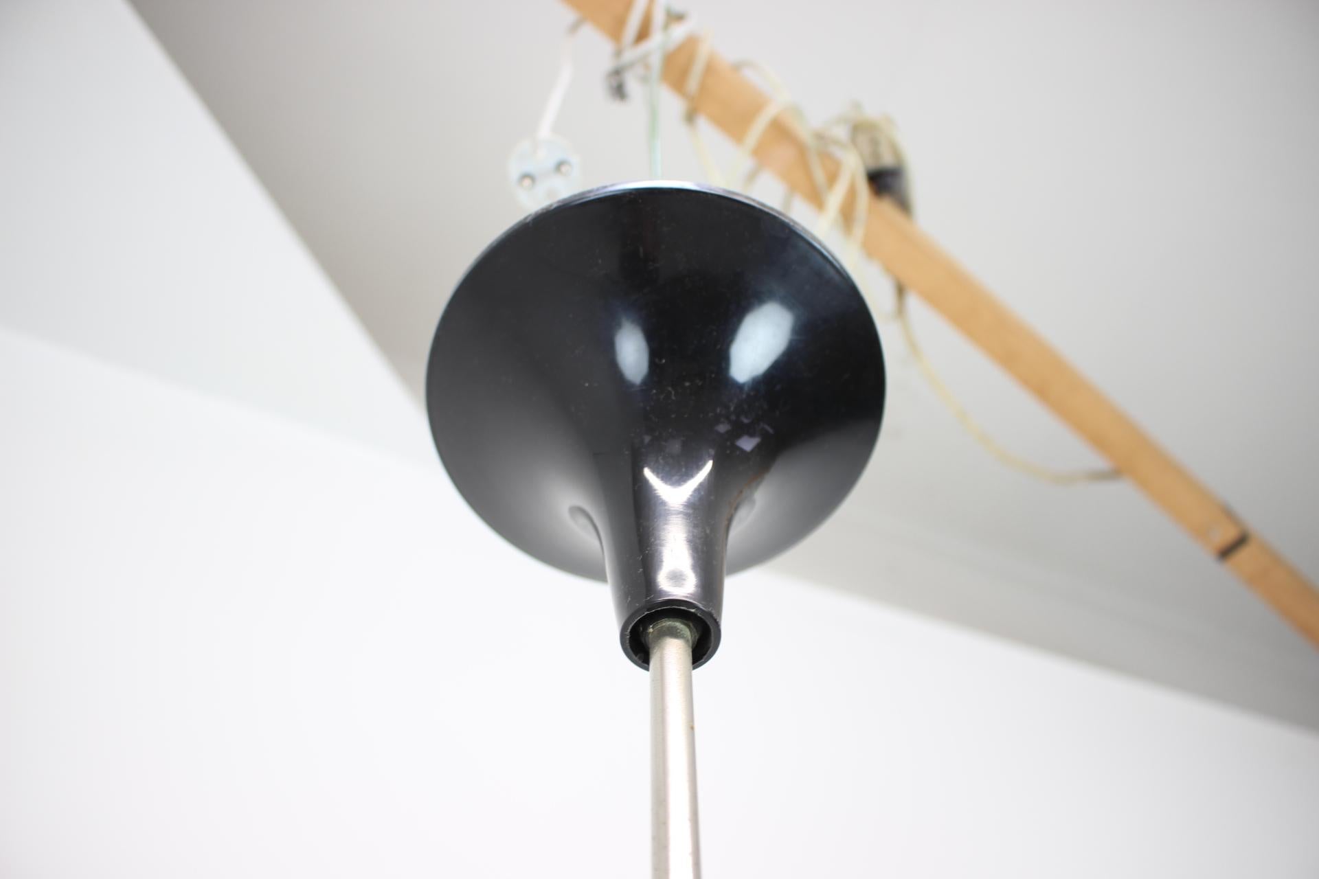 Mid-Century Modern Mid-Century Big Pendant by Napako, Czechoslovakia, 1960's For Sale