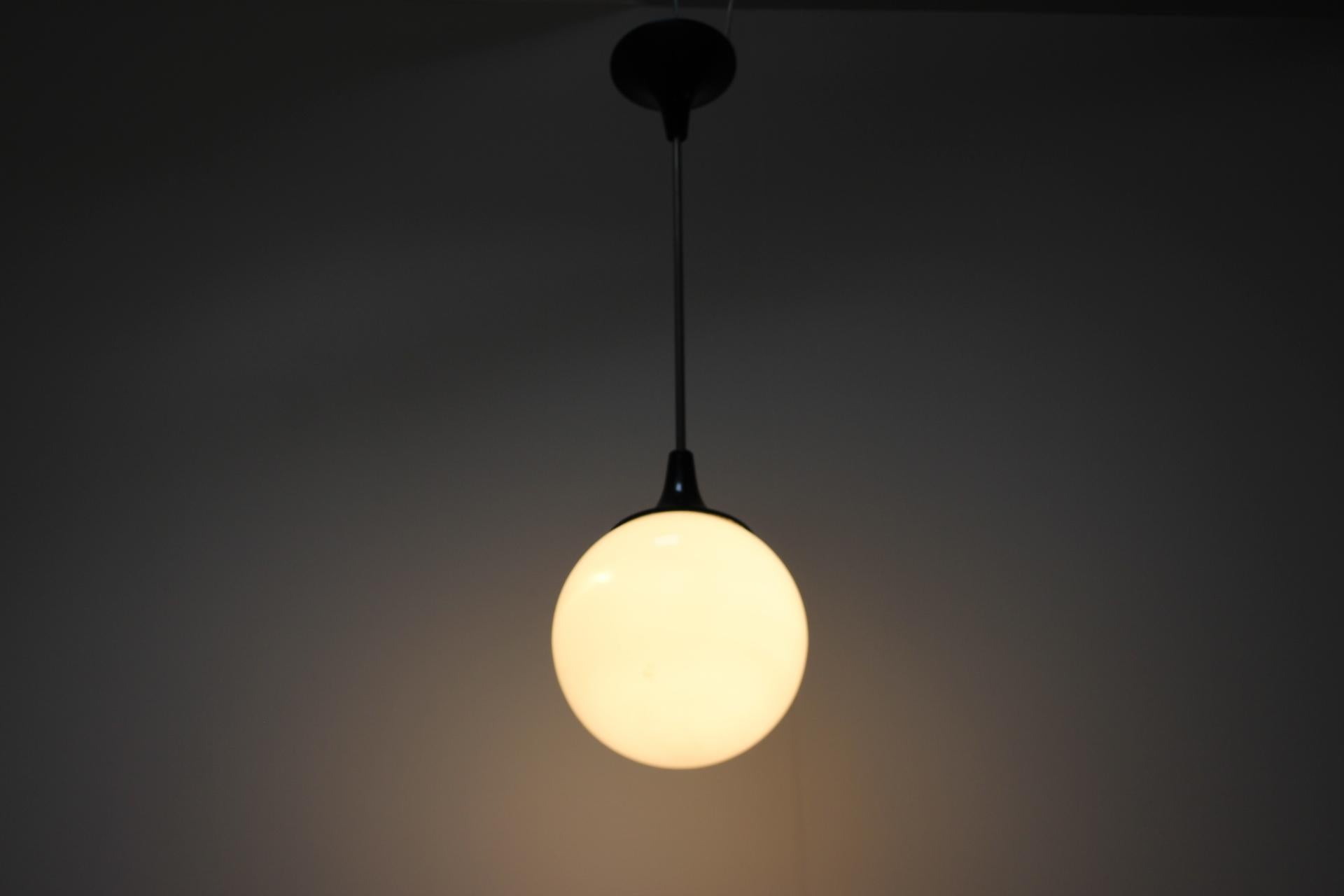 Mid-20th Century Mid-Century Big Pendant by Napako, Czechoslovakia, 1960's For Sale