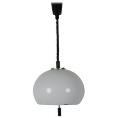 Grande lampe à suspension du milieu du siècle conçue par Harvey Guzzini, Meblo, 1970