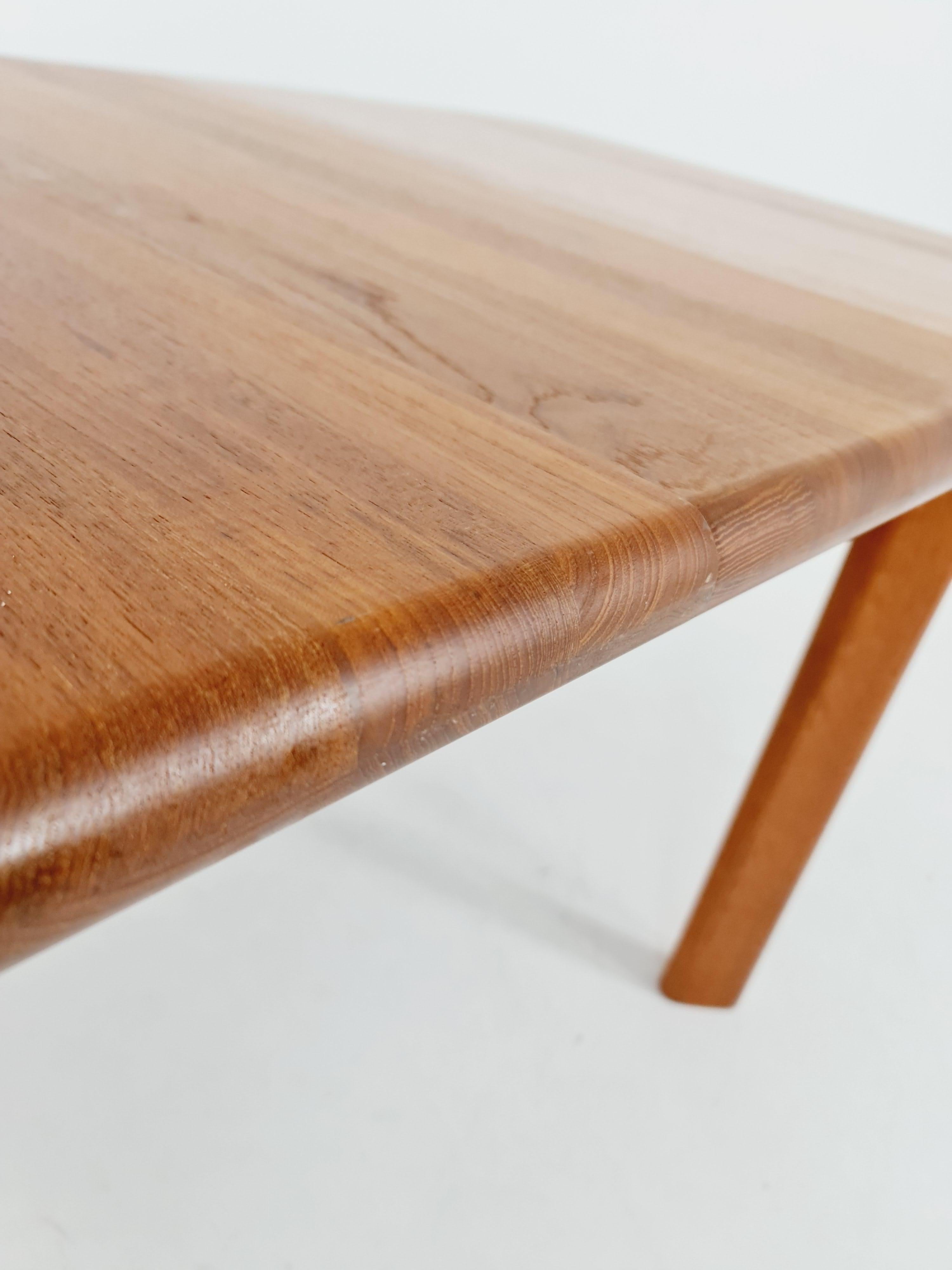 MId Century Big solid teak Dining Table By  Glostrup, 1960s For Sale 6