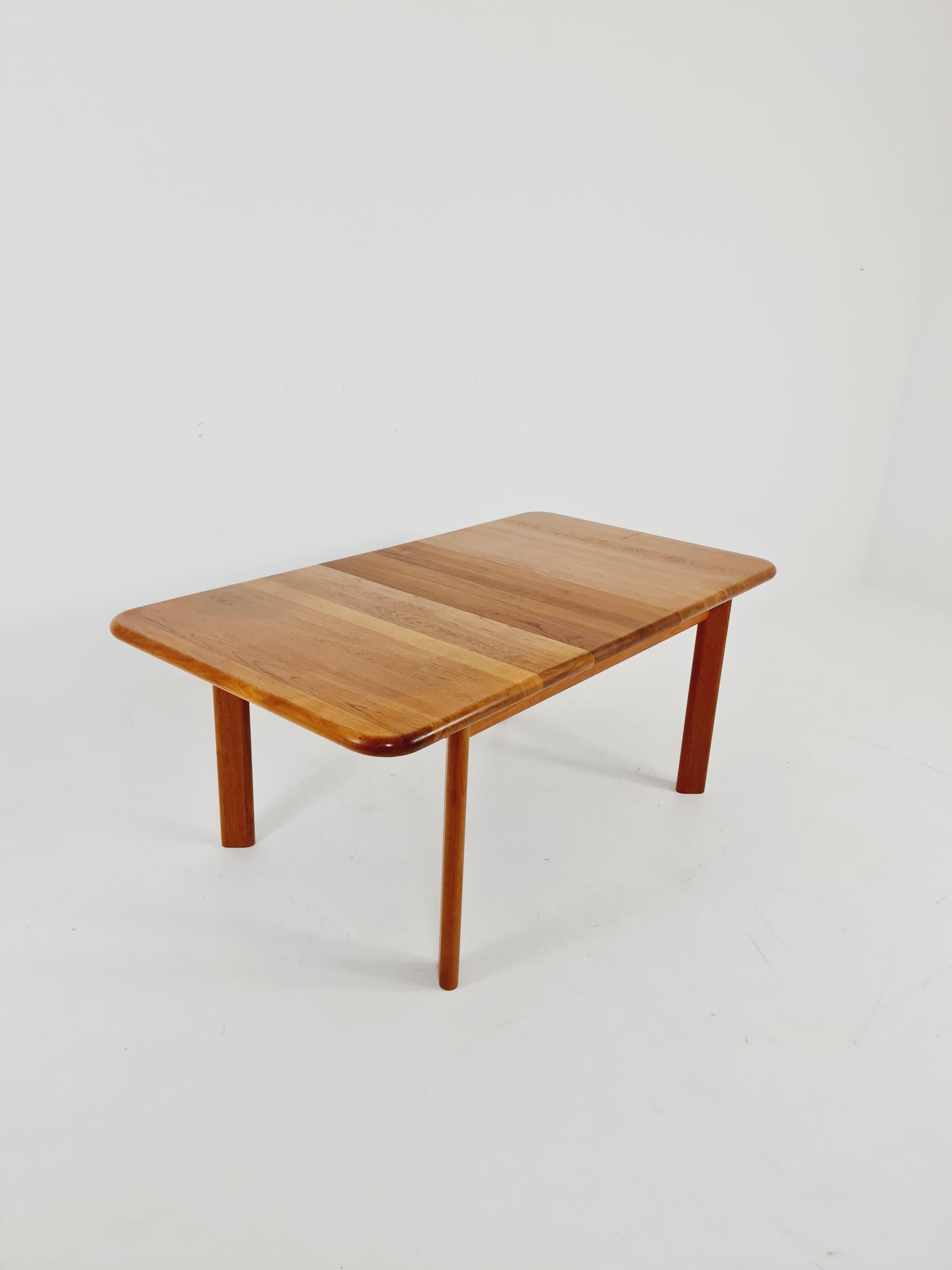 MId Century Big solid teak Dining Table By  Glostrup, 1960s For Sale 2