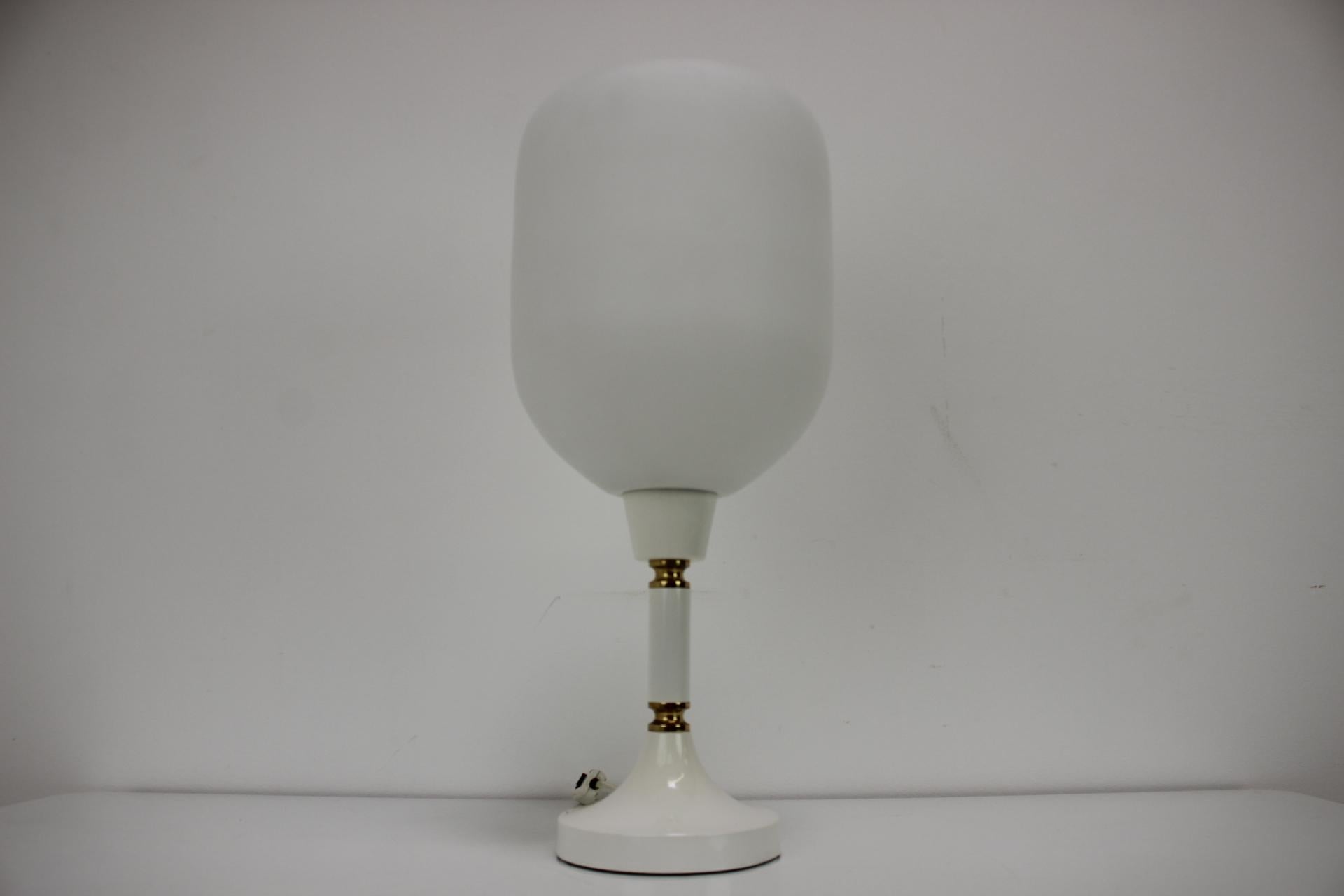 Mid-Century Modern Midcentury Big Table Lamp/ Drukov, 1970s For Sale
