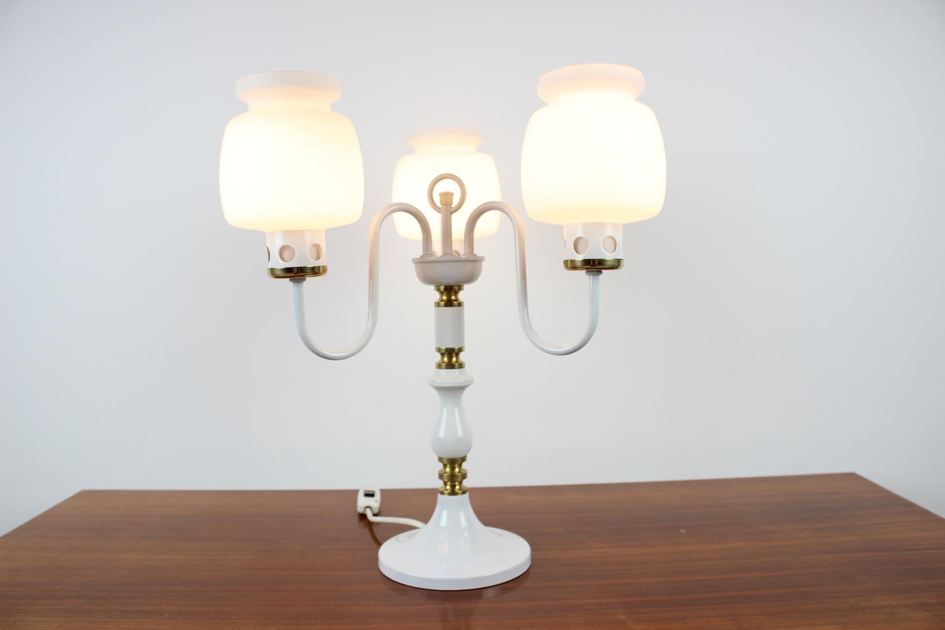 Grande lampe de bureau/lampe de table Drukov du milieu du siècle dernier, jusqu'à 2 pièces, années 1970 en vente 1