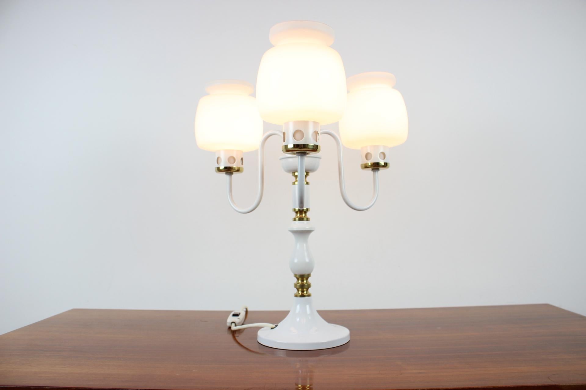Grande lampe de bureau/lampe de table Drukov du milieu du siècle dernier, jusqu'à 2 pièces, années 1970 en vente 2