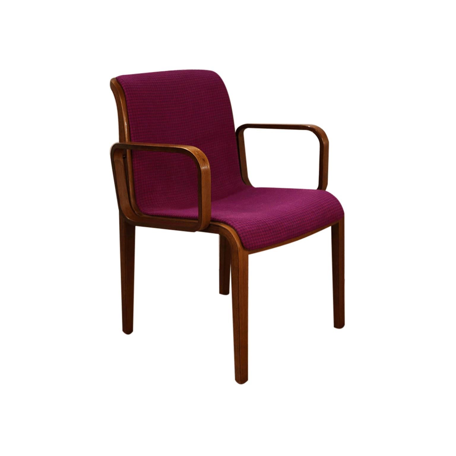 Midcentury Bill Stephens Knoll Bentwood Chair