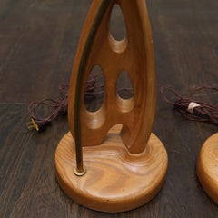 Midcentury Biomorphic Lamps