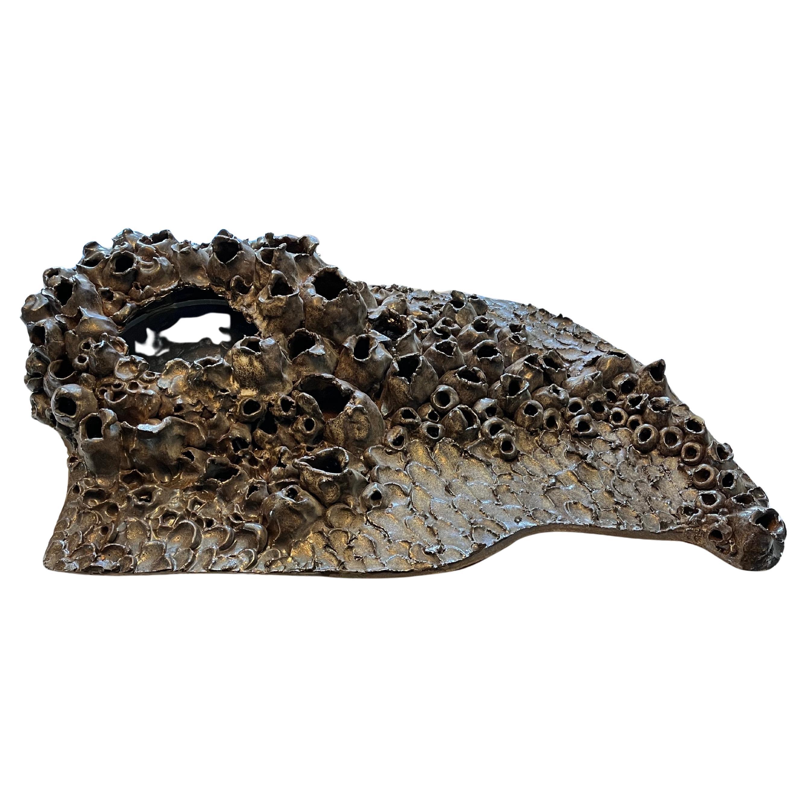Poterie biomorphique du milieu du siècle Coral Reef