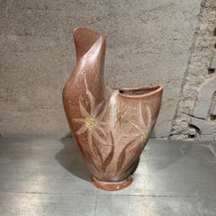 Vase en céramique Vallauris du milieu du siècle Colombe