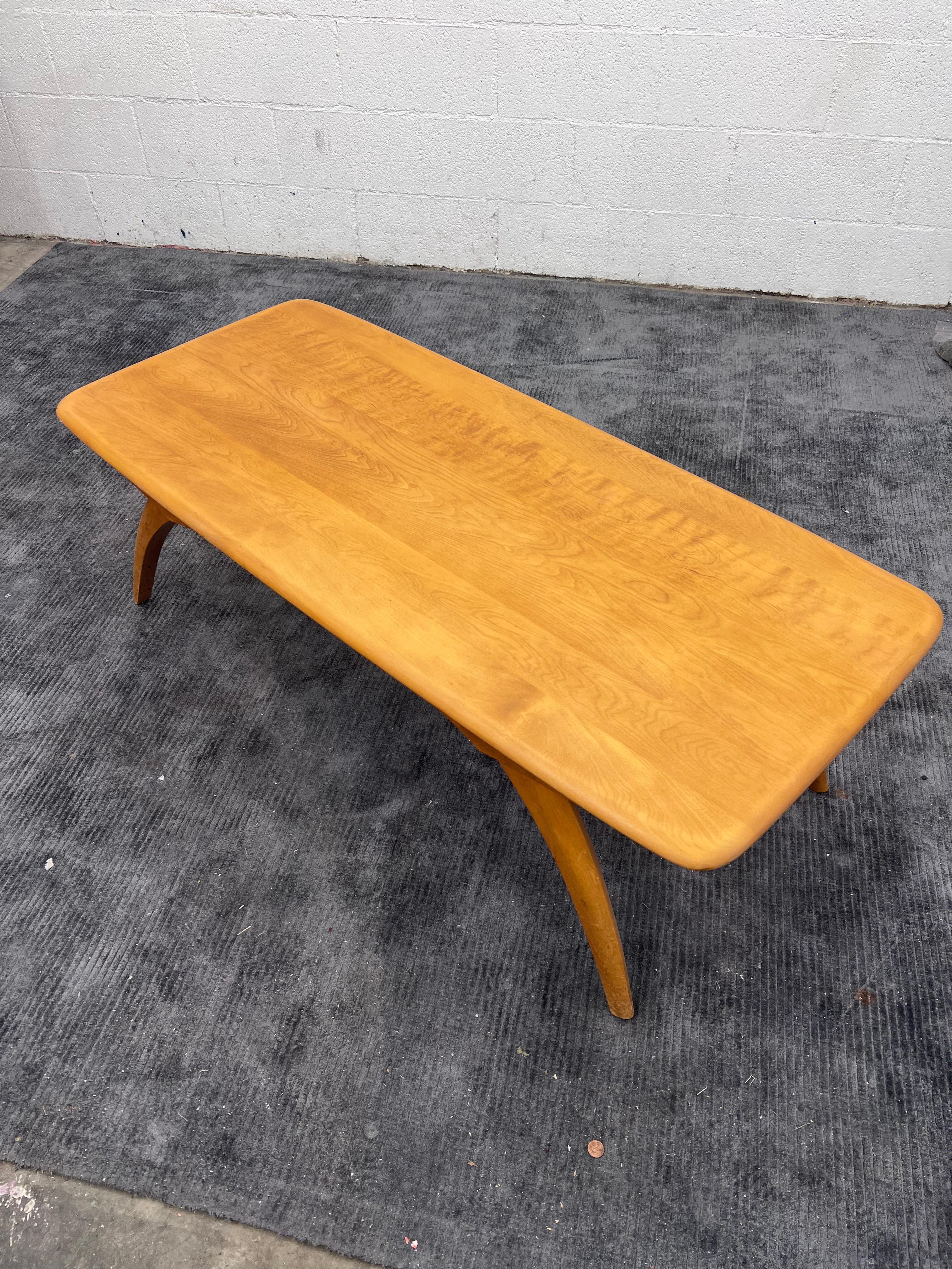 heywood wakefield coffee table