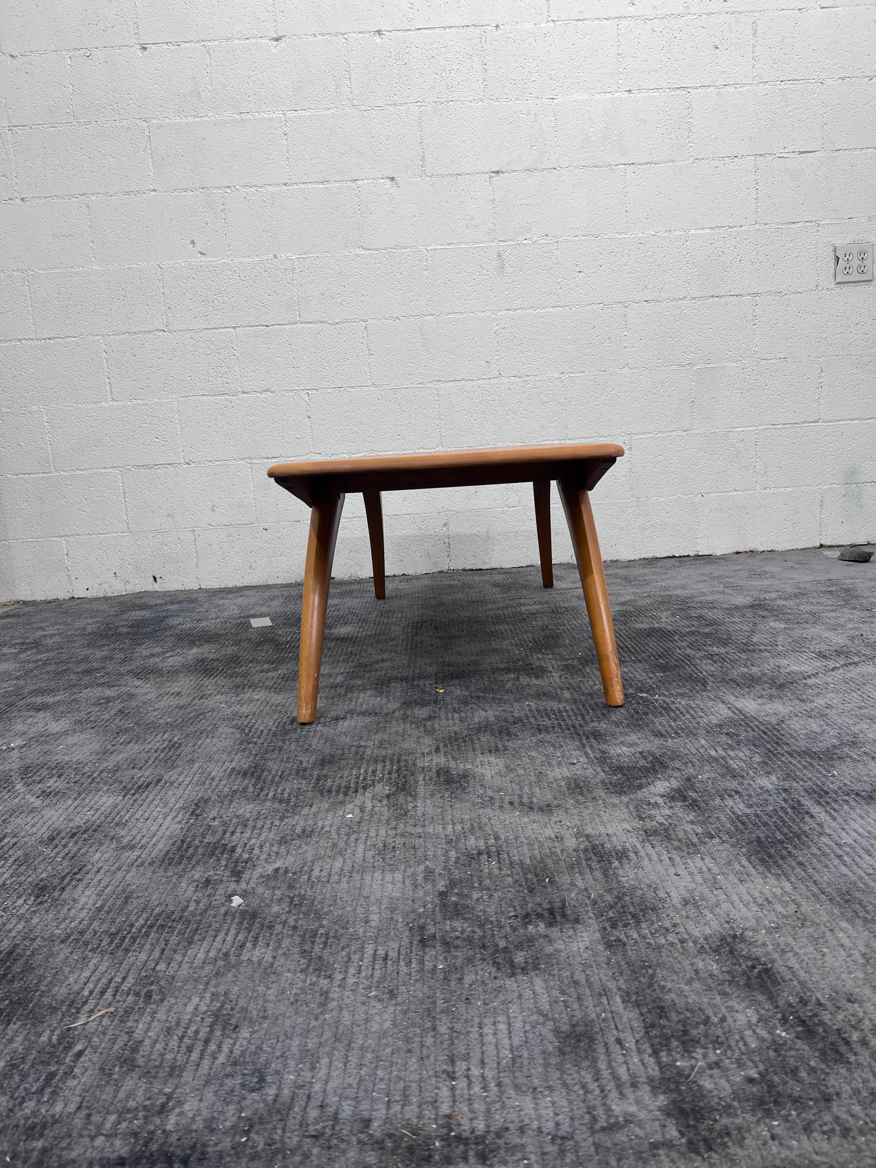 Mid-Century Modern Midcentury Birch Coffee Table Model M795G, Heywood-Wakefield