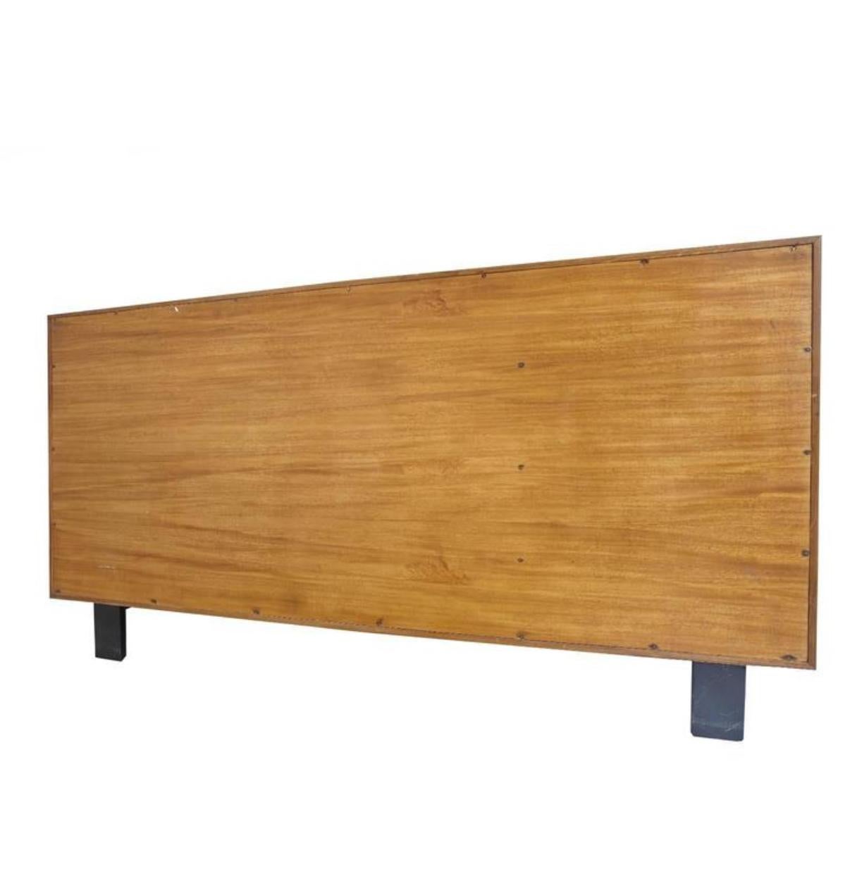 Metà XX secolo Credenza con cassettiera in betulla del metà secolo di George Nelson Herman Miller in vendita