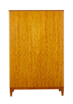 Mid century birch wardrobe by Oscar Nilsson Nordiska Kompaniet