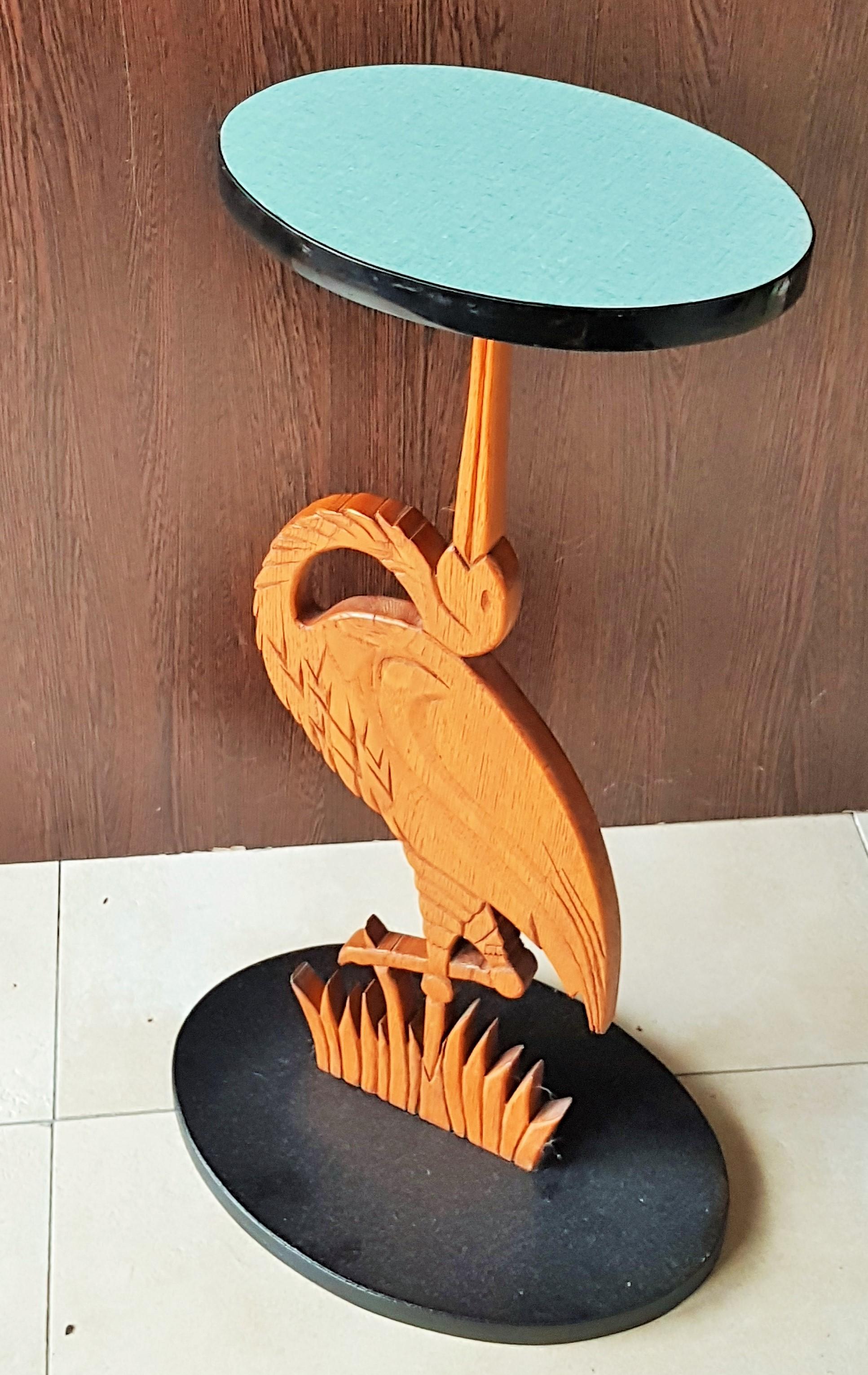 Midcentury Bird Side Table, Denmark, 1960s 1