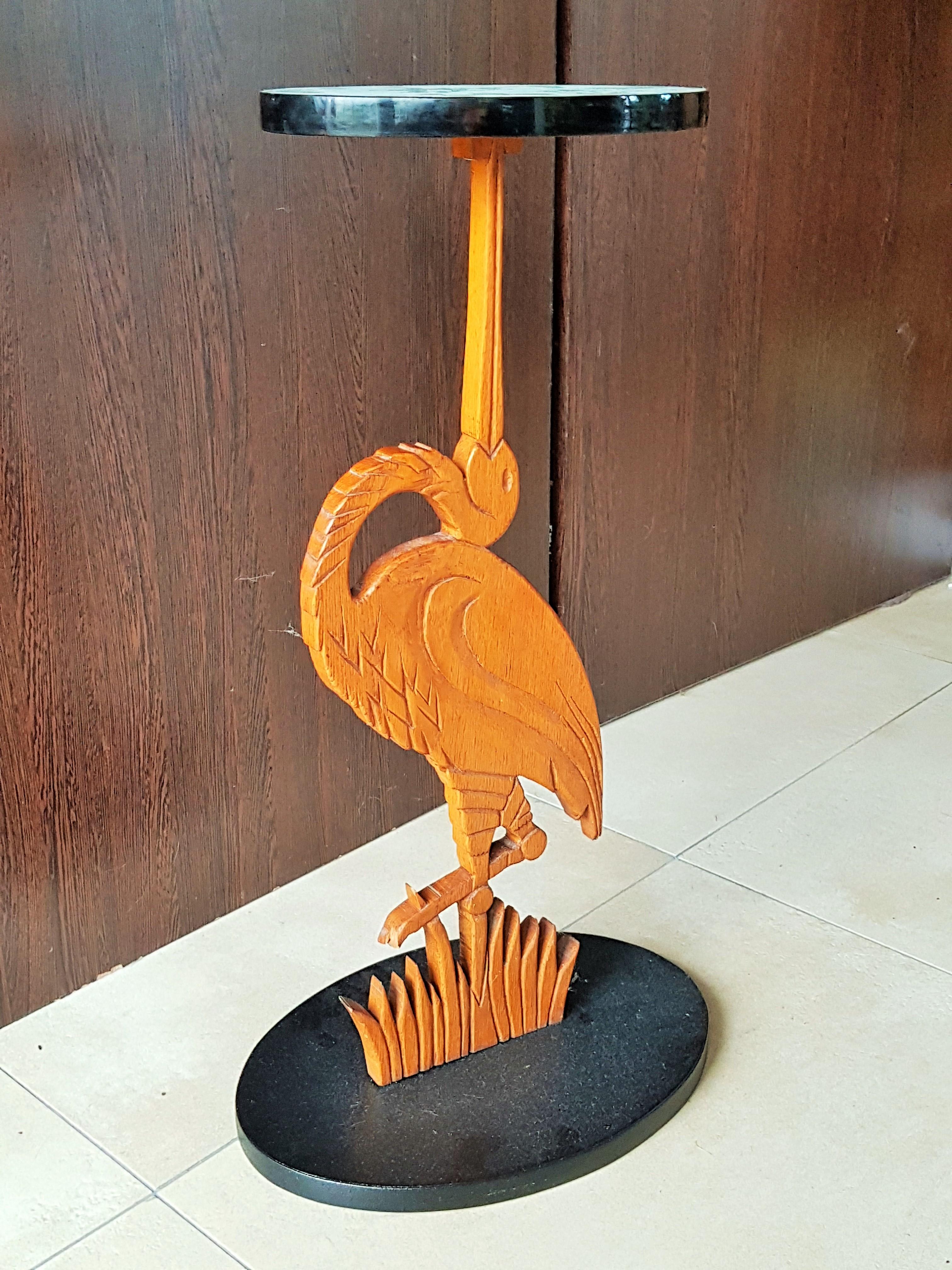 Midcentury Bird Side Table, Denmark, 1960s 3