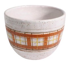 Mid Century Bitosi Flower Pot att. to Aldo Londi for Raymor Made in Italy