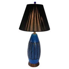 Mid Century Bitossi Rimini Table Lamp after Aldo Londi Made in Itay c. 1960's