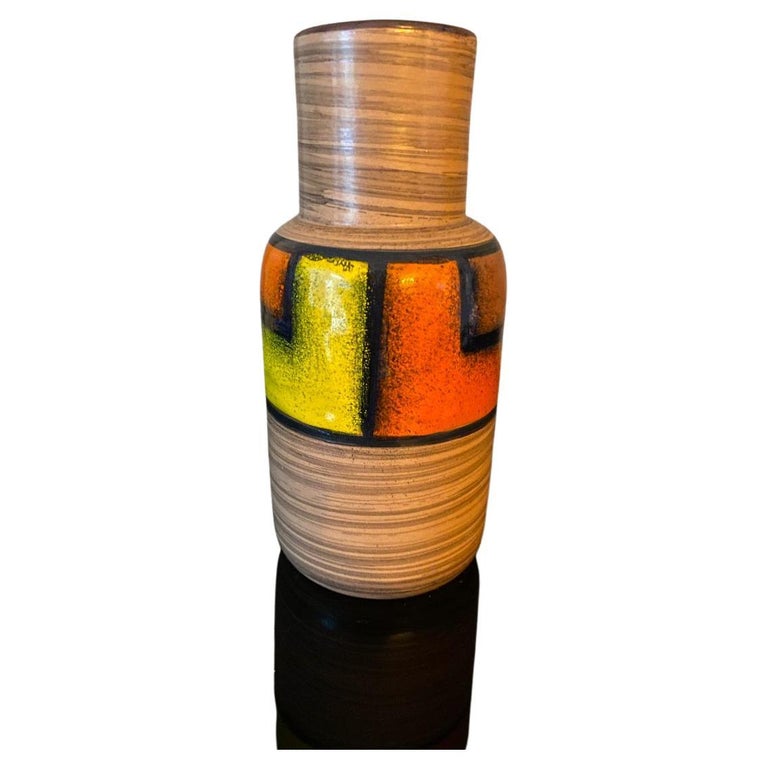 Mid-Century Bitossi Vase by Aldo Londi For Sale at 1stDibs