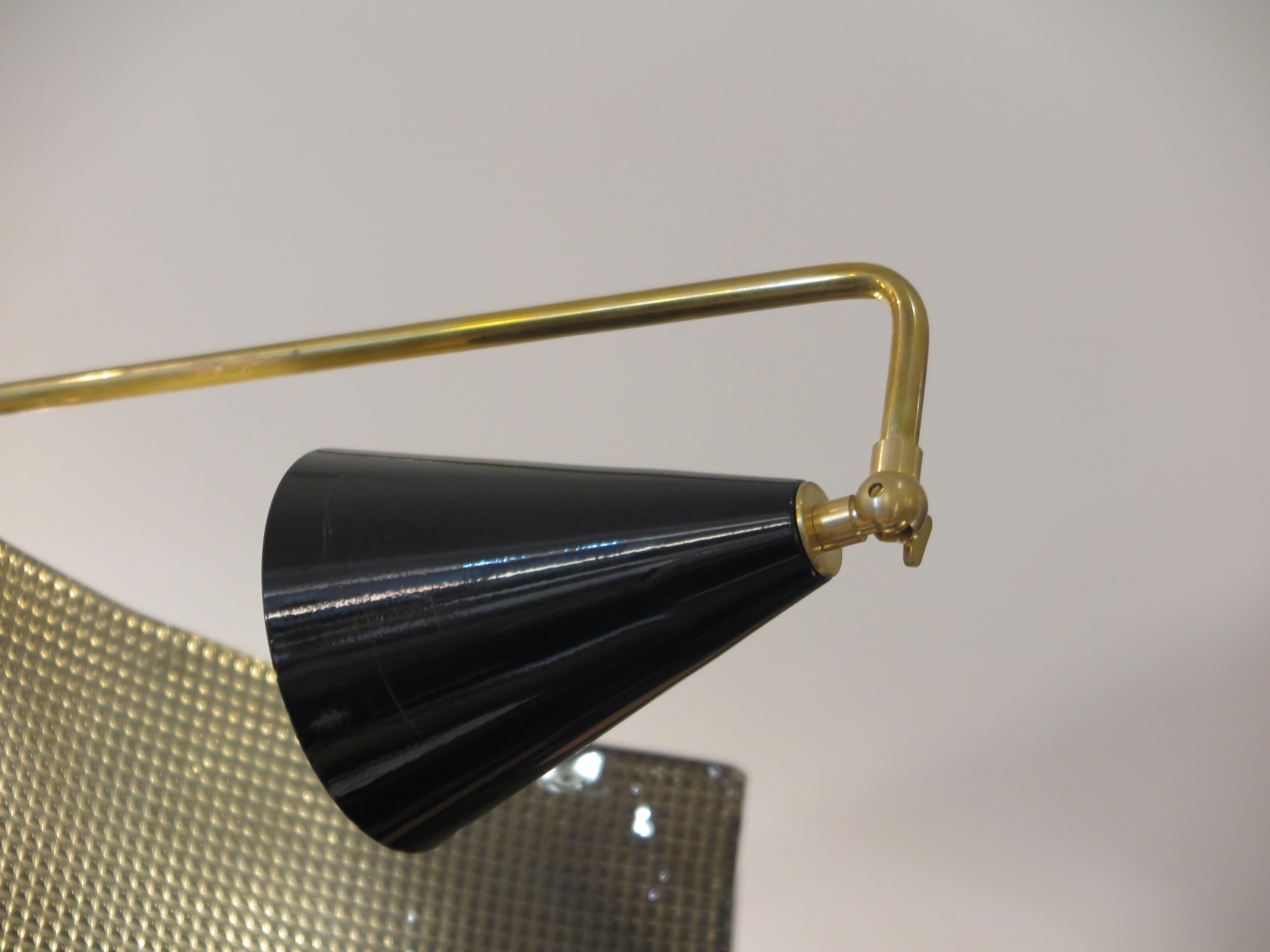 Schwarz-goldener Murano-Glas-Kronleuchter aus der Jahrhundertmitte  im Angebot 2