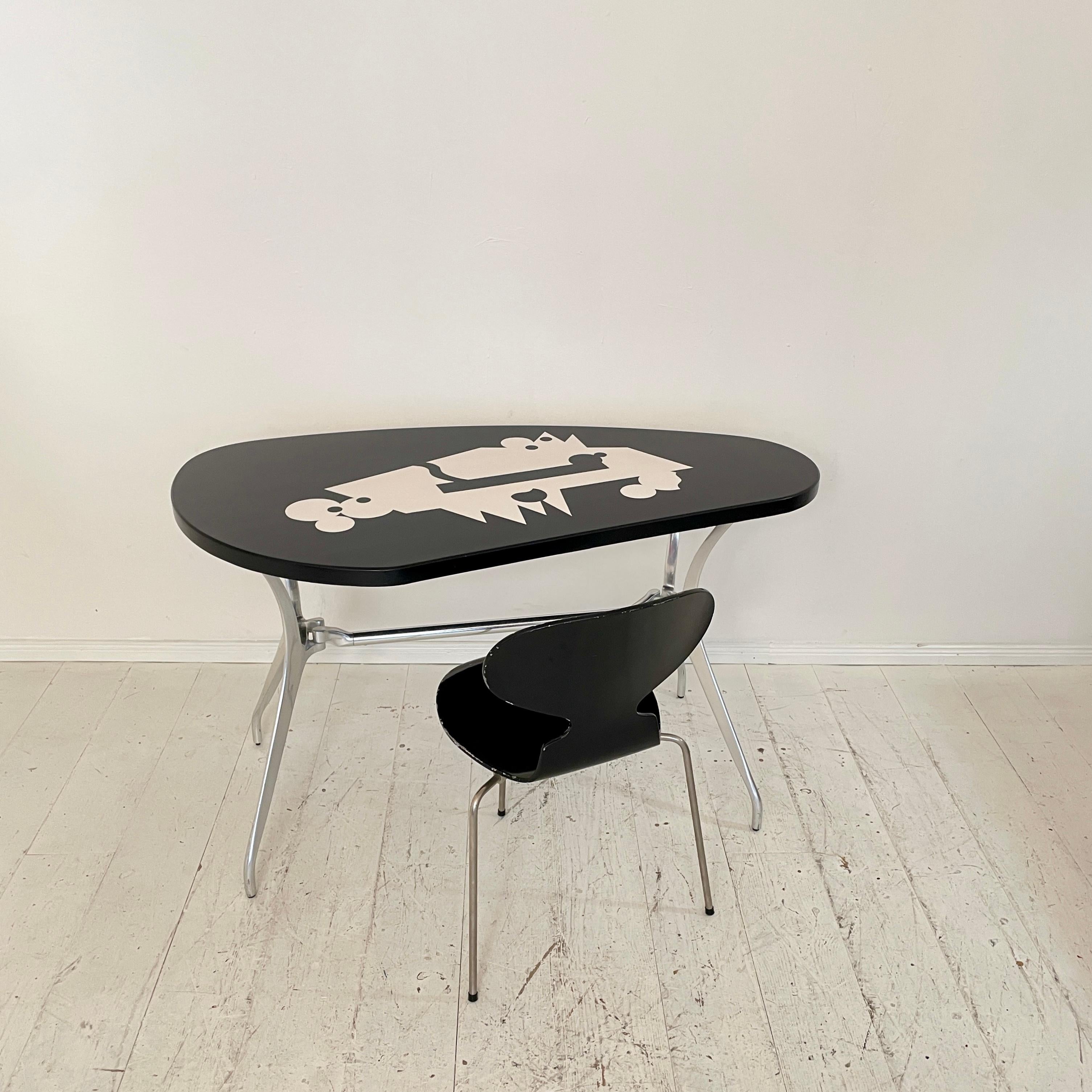 Mid-Century Black Ant Chair by Arne Jacobsen for Fritz Hansen, around 1957 5