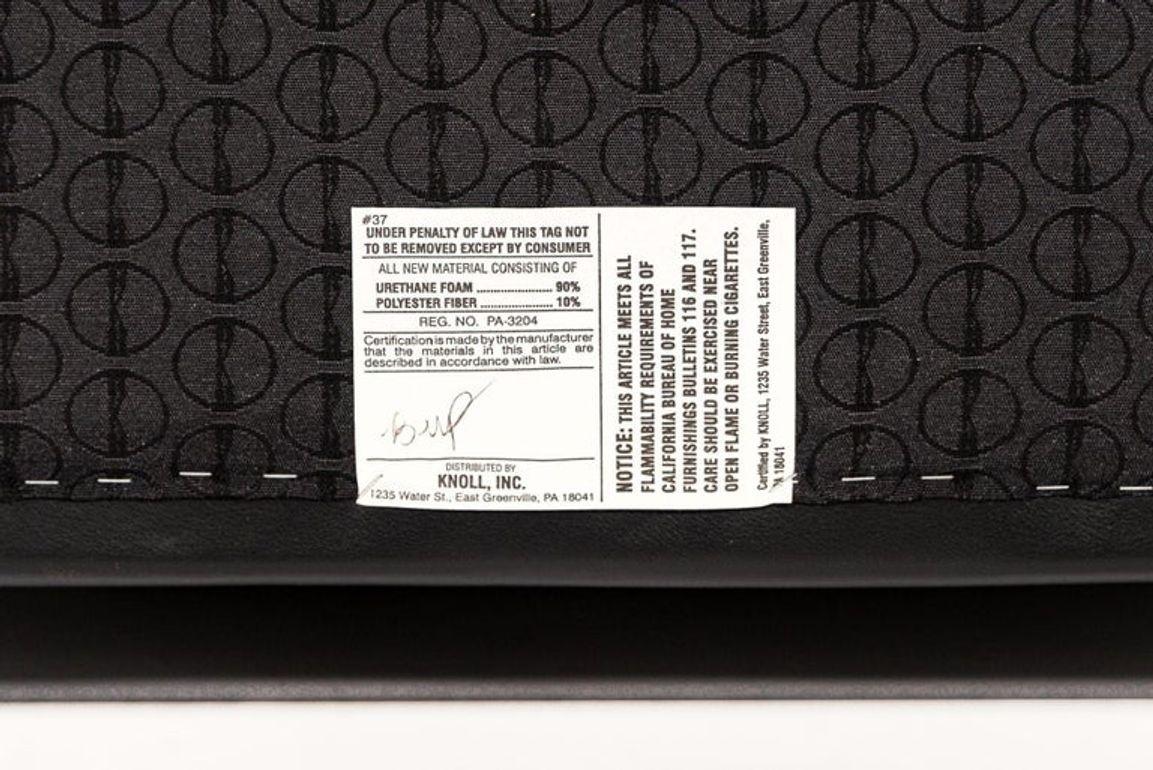Chaises Brno noires du milieu du siècle par Mies van der Rohe pour Knoll Ensemble de 4 en vente 2