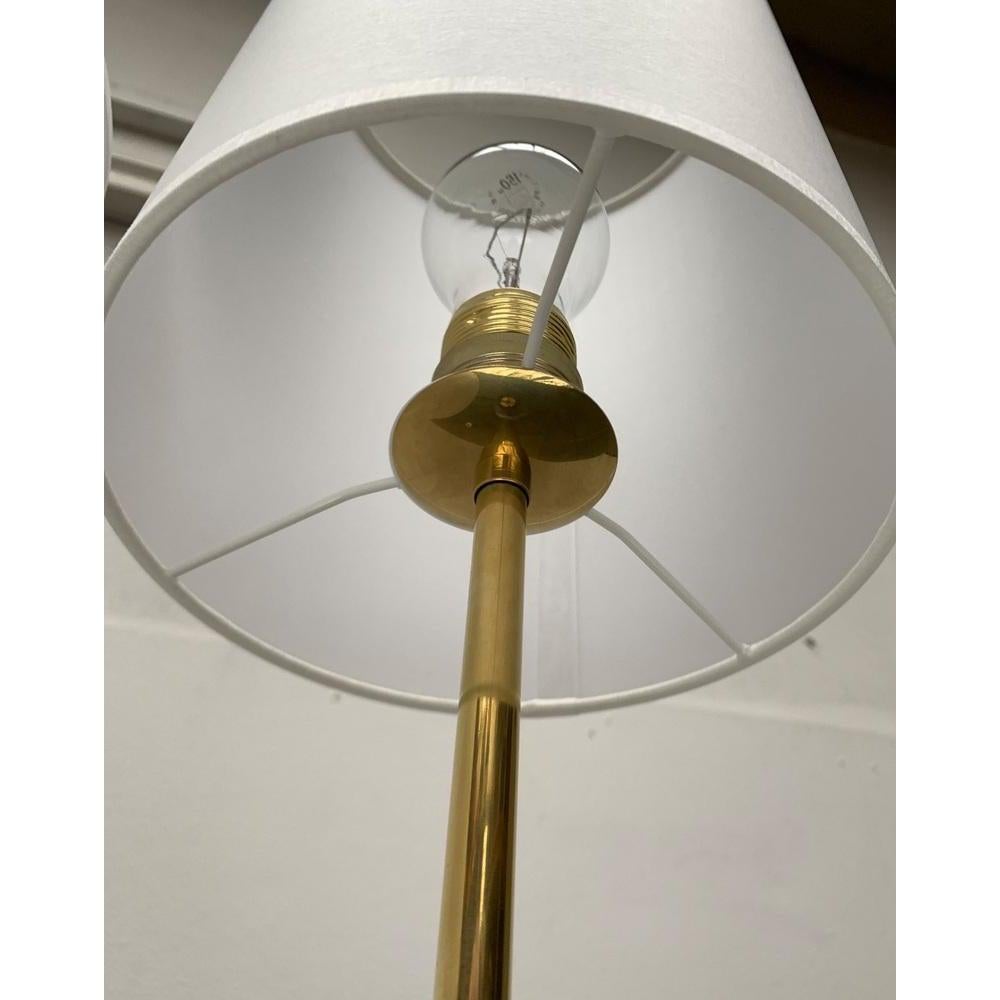 Mid-Century Modern Mid-Century Black Floor Lamp in Metal and Plastic, 1960s For Sale