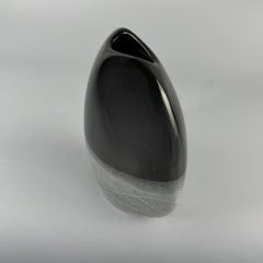 Mid-century black-gray vase by Idea studio
