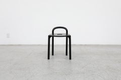 Mid Century Black Polo Chair by Anna Castelli for Kartell, 1970s