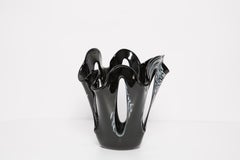 Mid Century Black Vase, Europe, 1960s