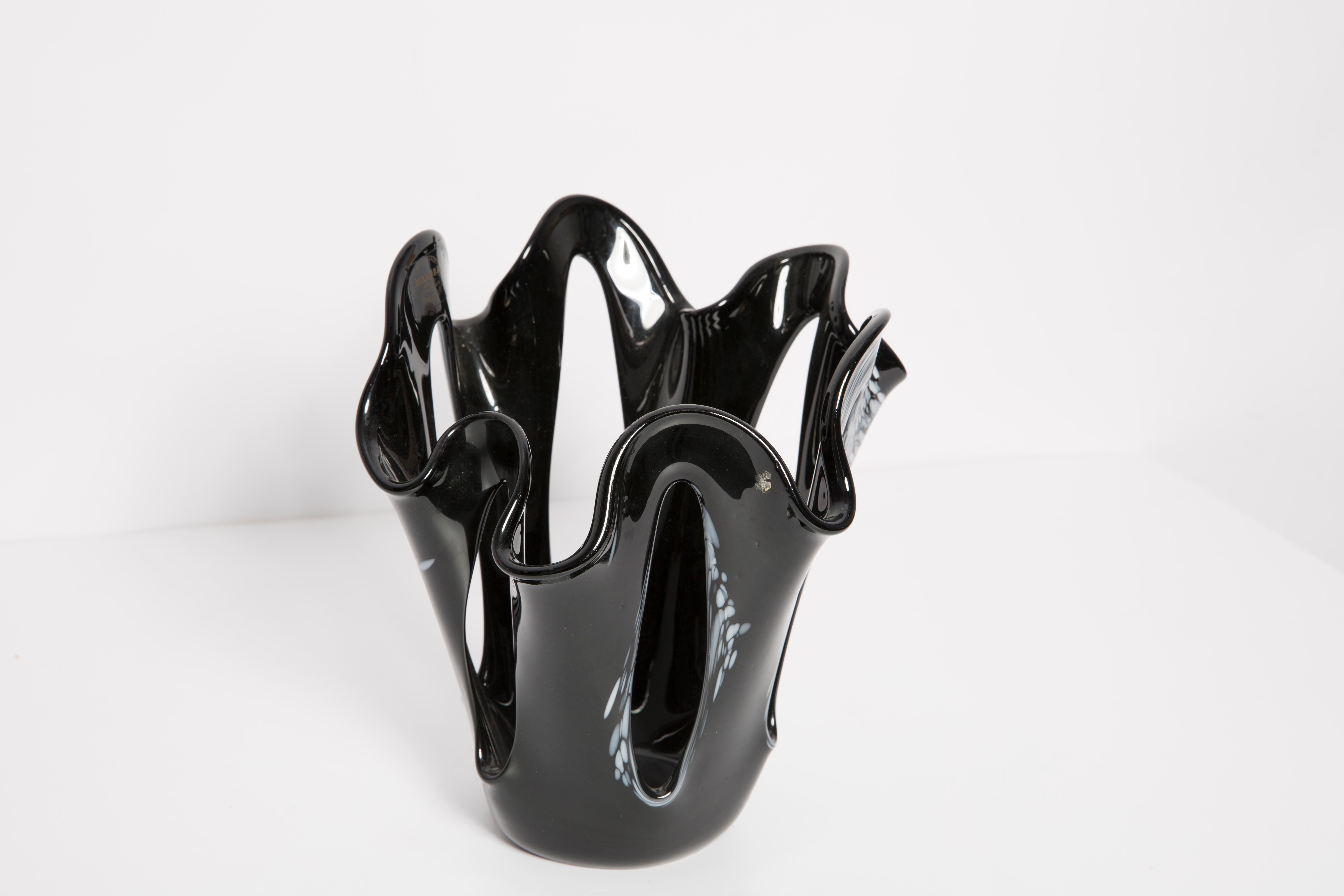 Mid-Century Modern Mid Century Black Vase, Europe, 1960s For Sale