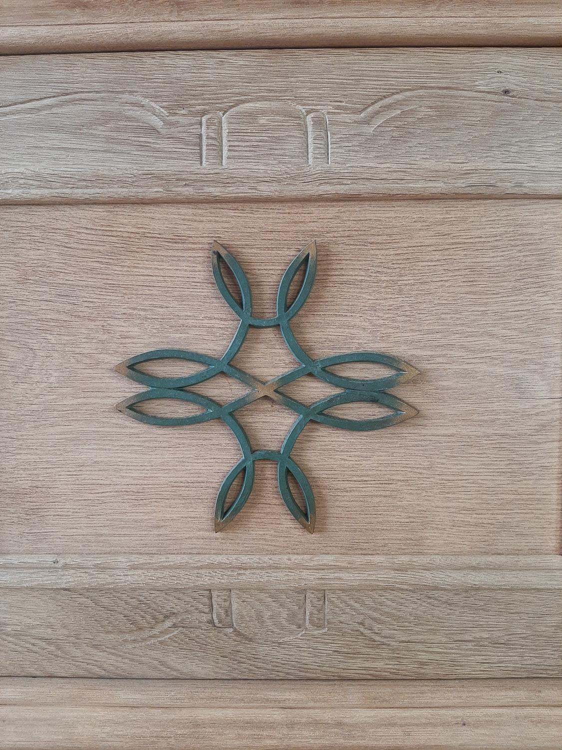 Mid-Century Bleached Oak Sideboard by Charles Dudouyt 8