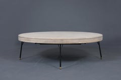 Bleached Round Coffee Table