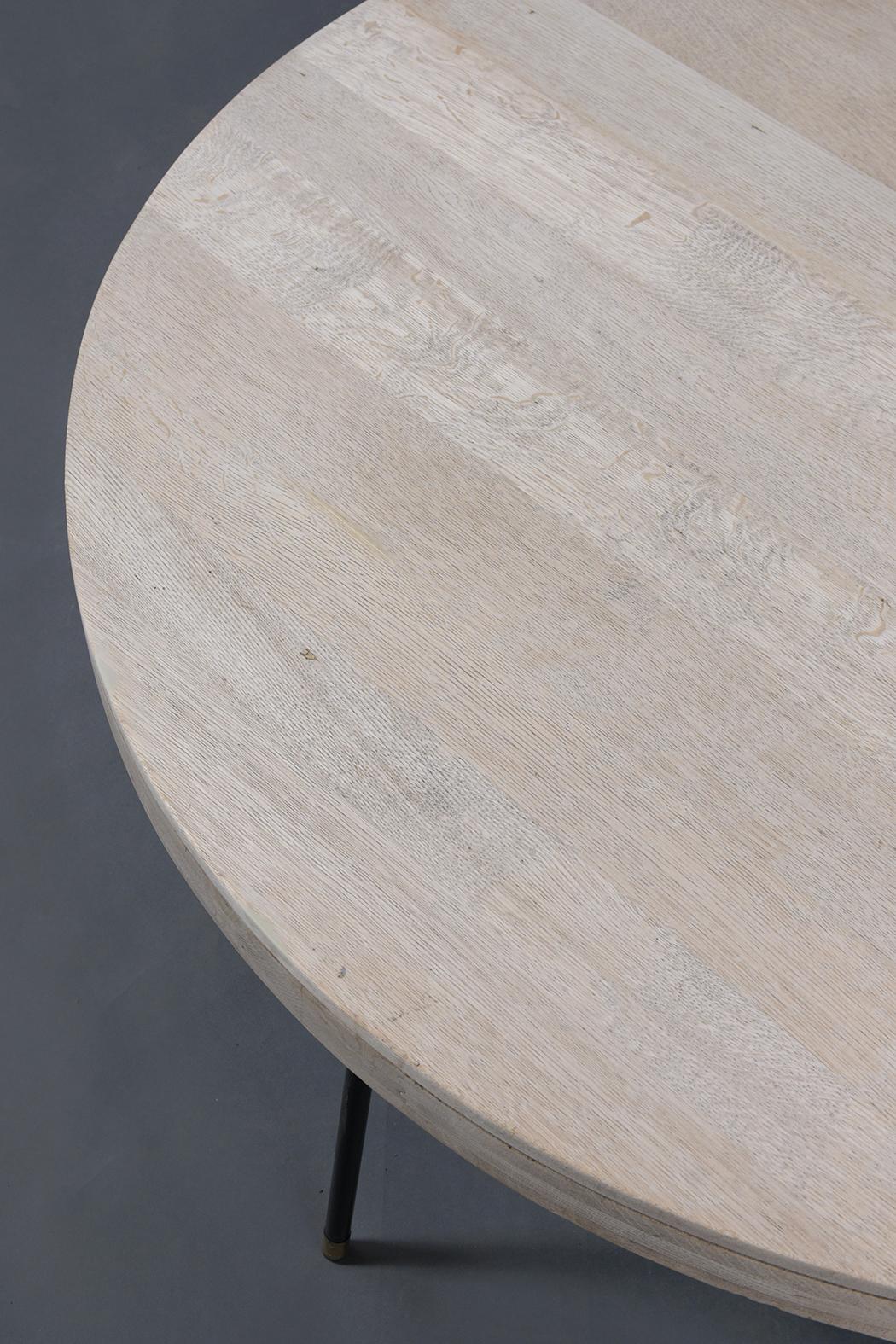 American Bleached Round Coffee Table