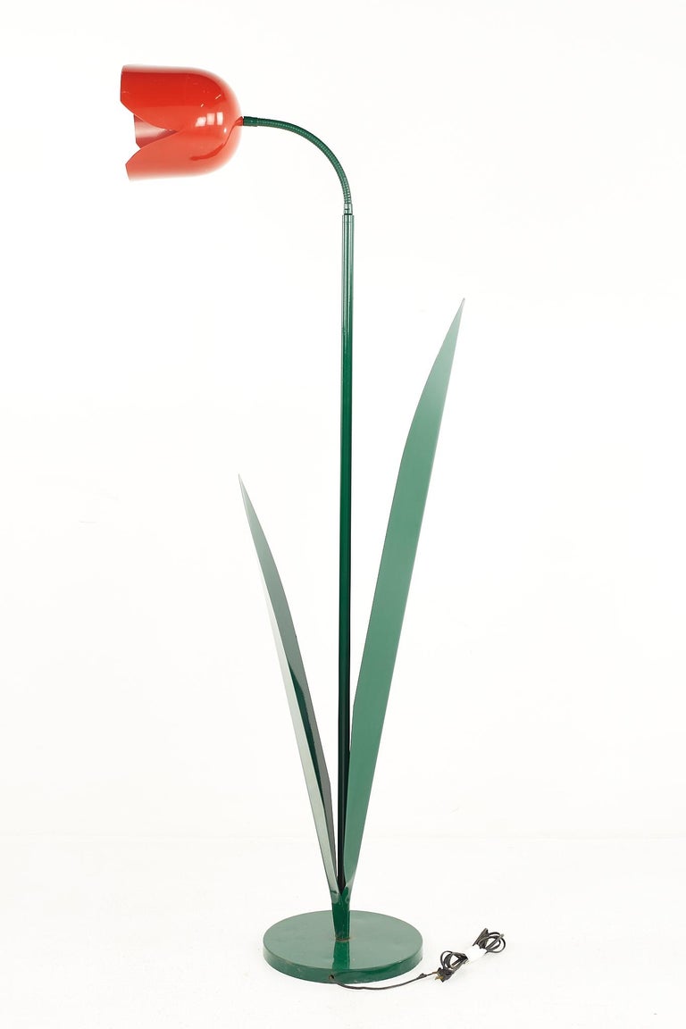 American Peter Bliss Pop Art Postmodern Tulip Floor Lamp