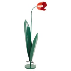 Peter Bliss Pop Art Postmodern Tulip Floor Lamp