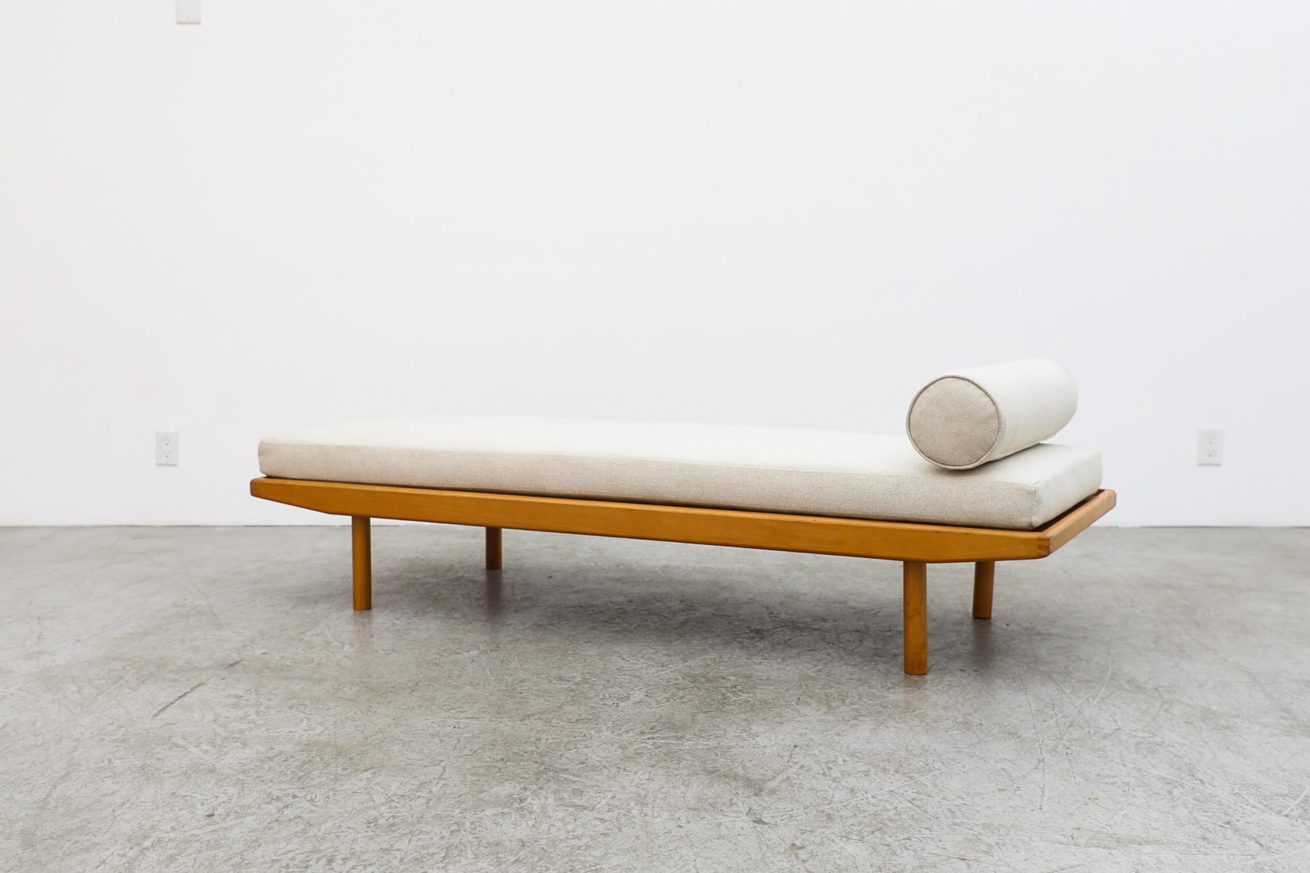 Mid-Century Modern Mid-Century Blonde Charlotte Perriand Inspired Daybed